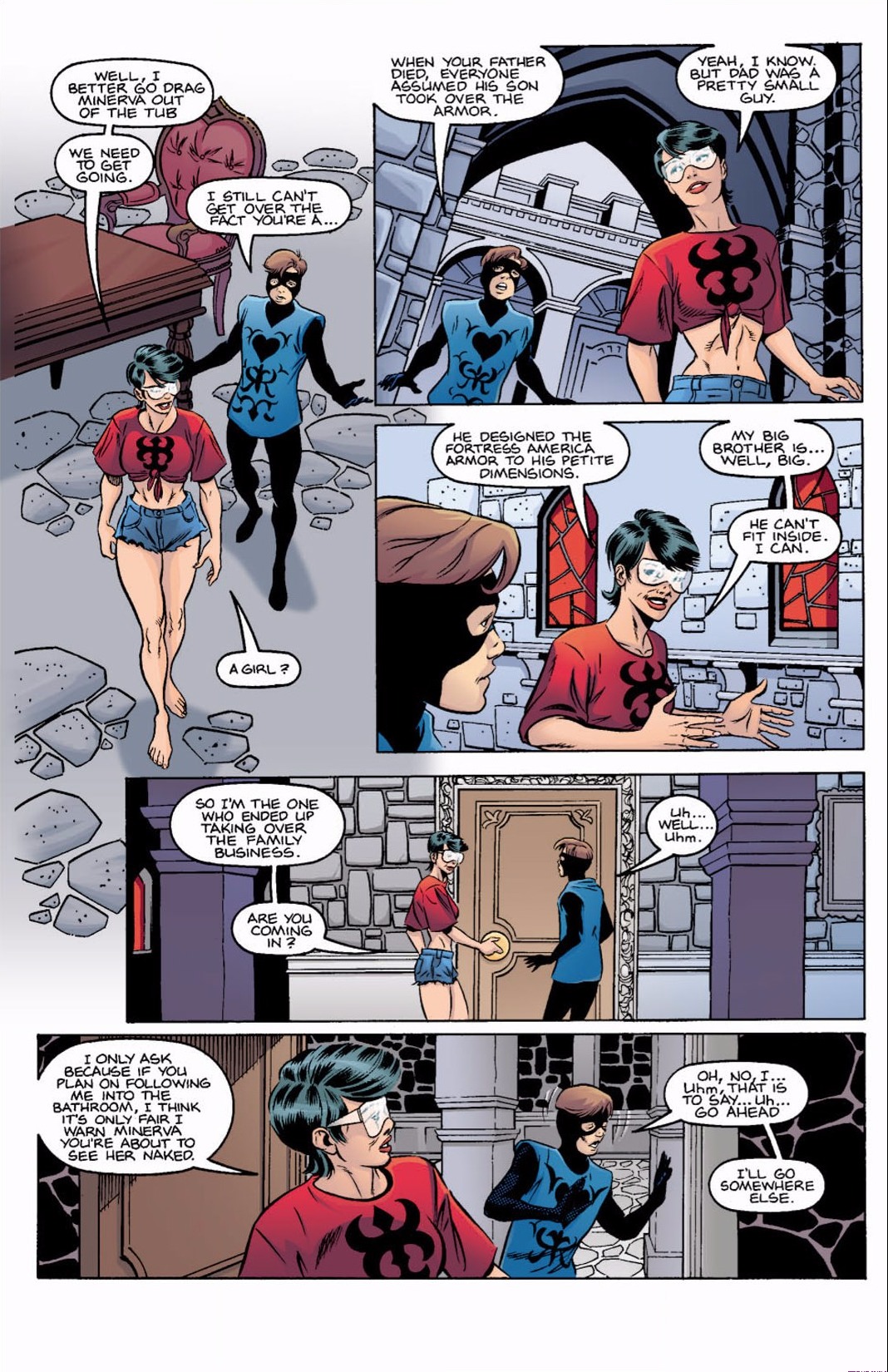 Read online Pantheon comic -  Issue #10 - 6