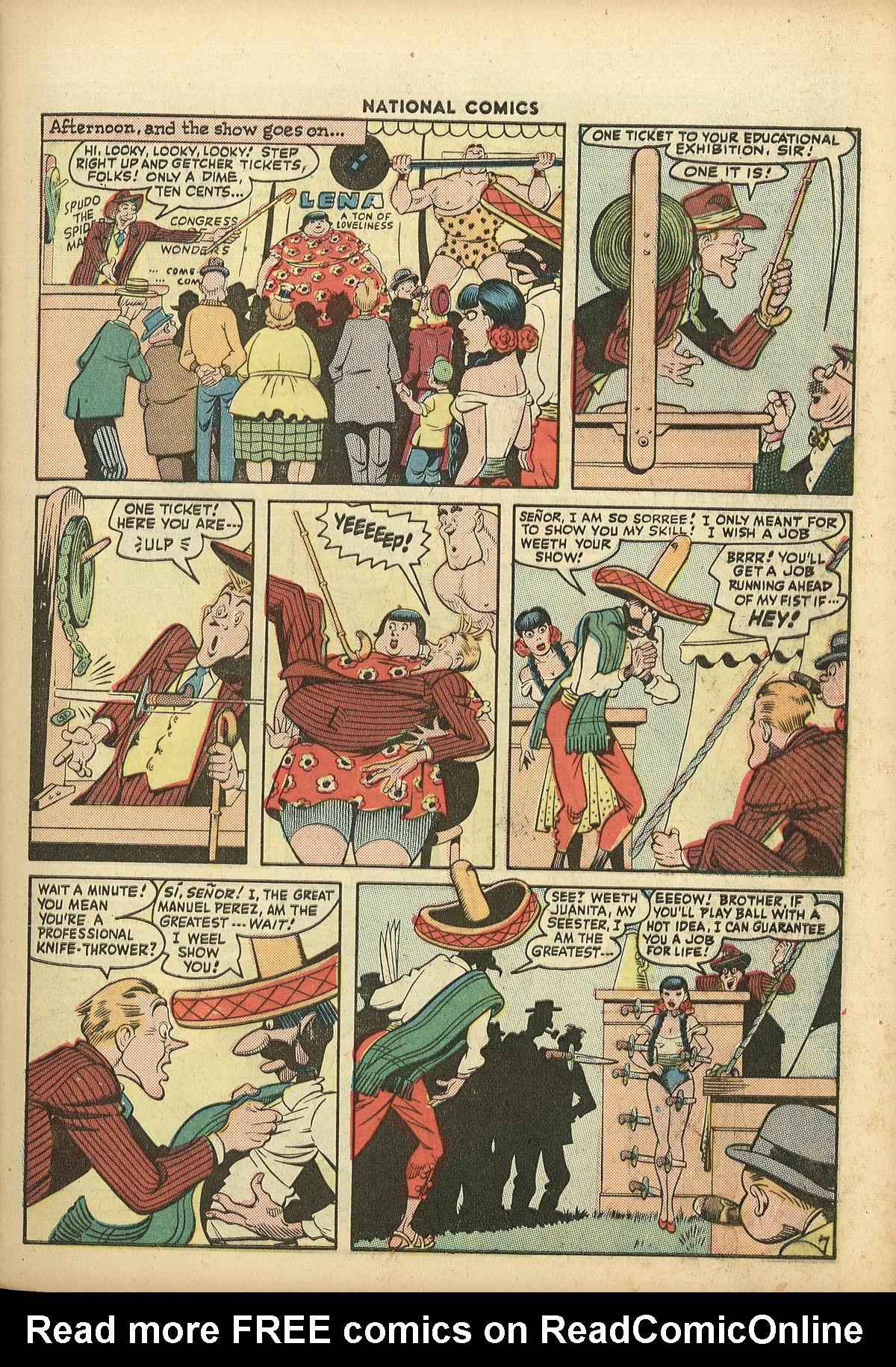 Read online National Comics comic -  Issue #56 - 9