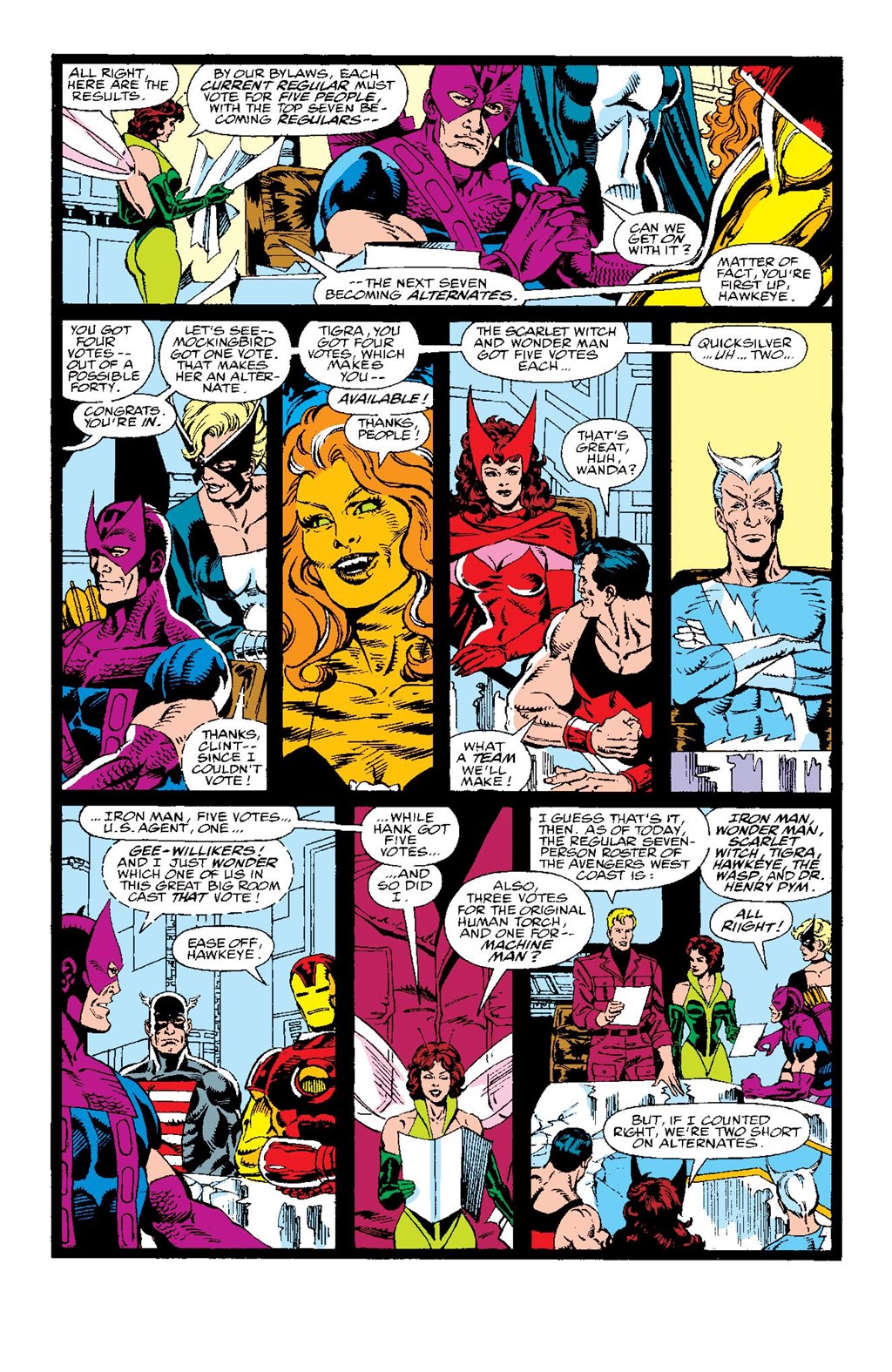 Read online Avengers West Coast Epic Collection: How The West Was Won comic -  Issue #Avengers West Coast Epic Collection California Screaming (Part 2) - 4