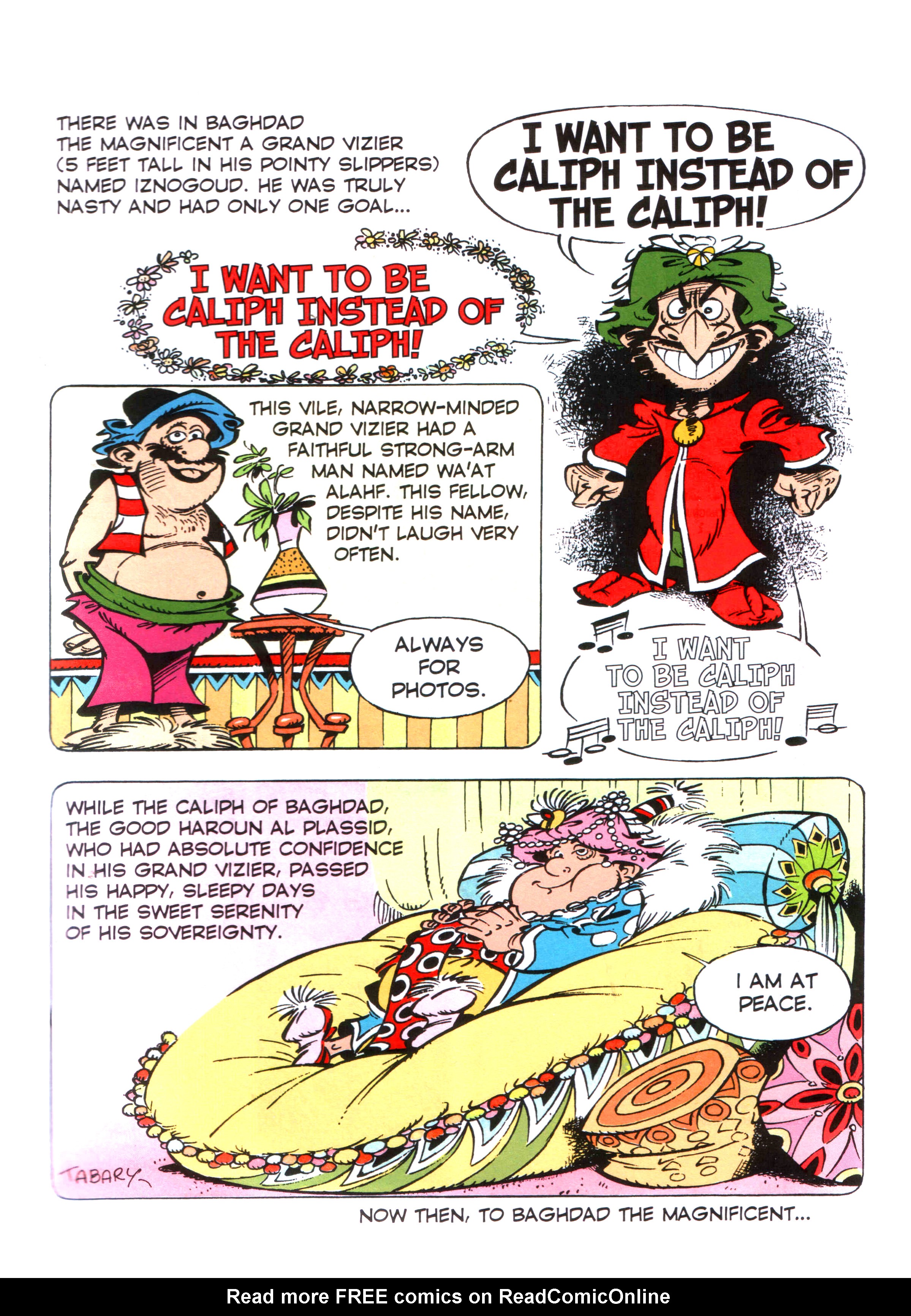 Read online Iznogoud comic -  Issue #9 - 2