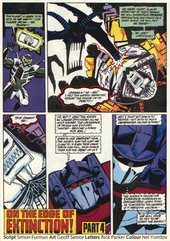 Read online The Transformers (UK) comic -  Issue #322 - 2