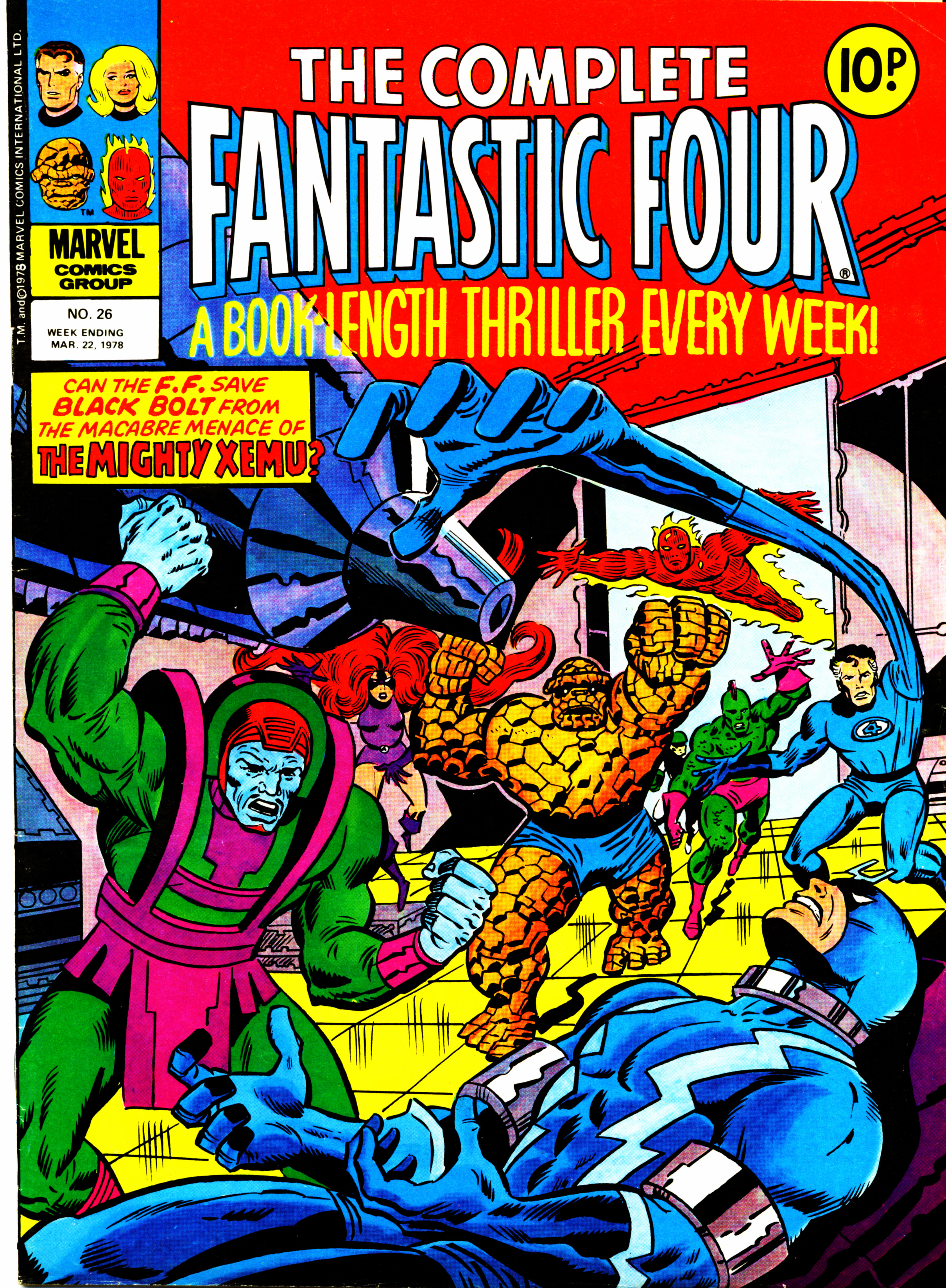 Read online Fantastic Four (1982) comic -  Issue #26 - 1