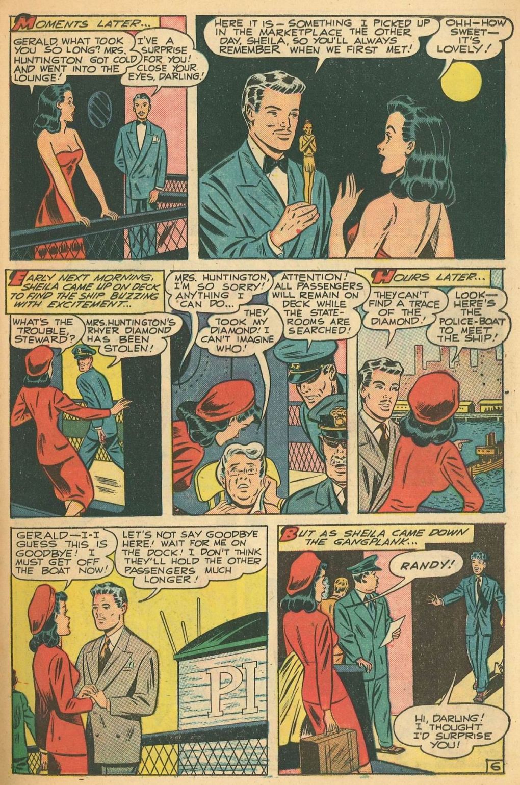 Read online Glamorous Romances comic -  Issue #41 - 23