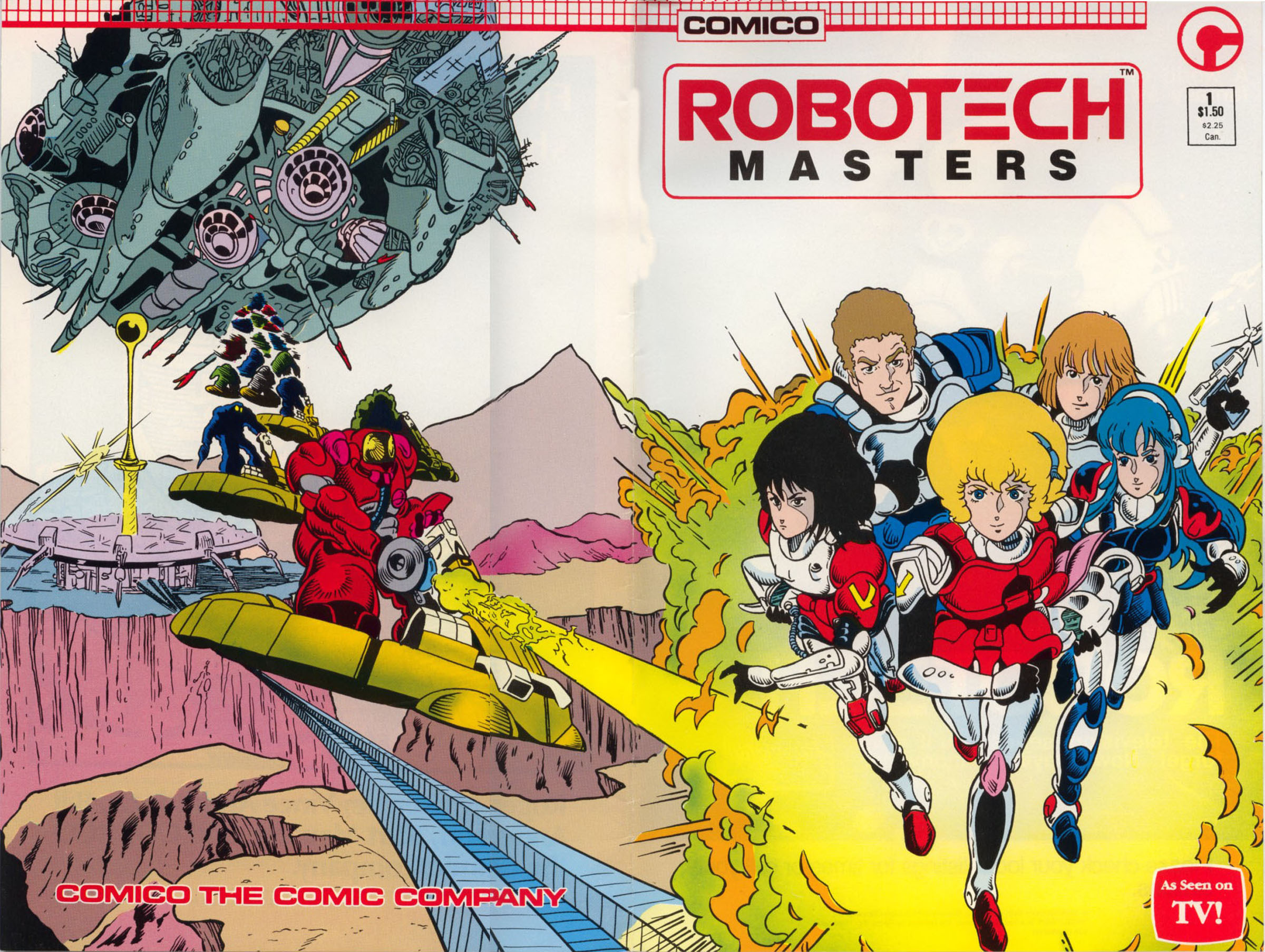 Read online Robotech Masters comic -  Issue #1 - 1