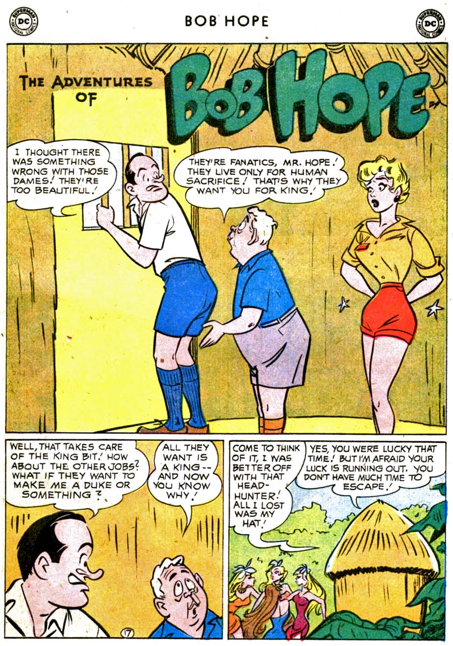Read online The Adventures of Bob Hope comic -  Issue #65 - 23