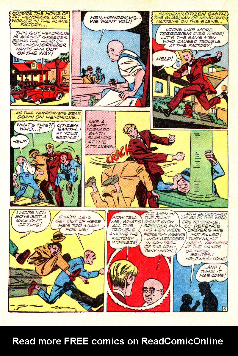 Read online Captain Fearless comic -  Issue #1 - 38