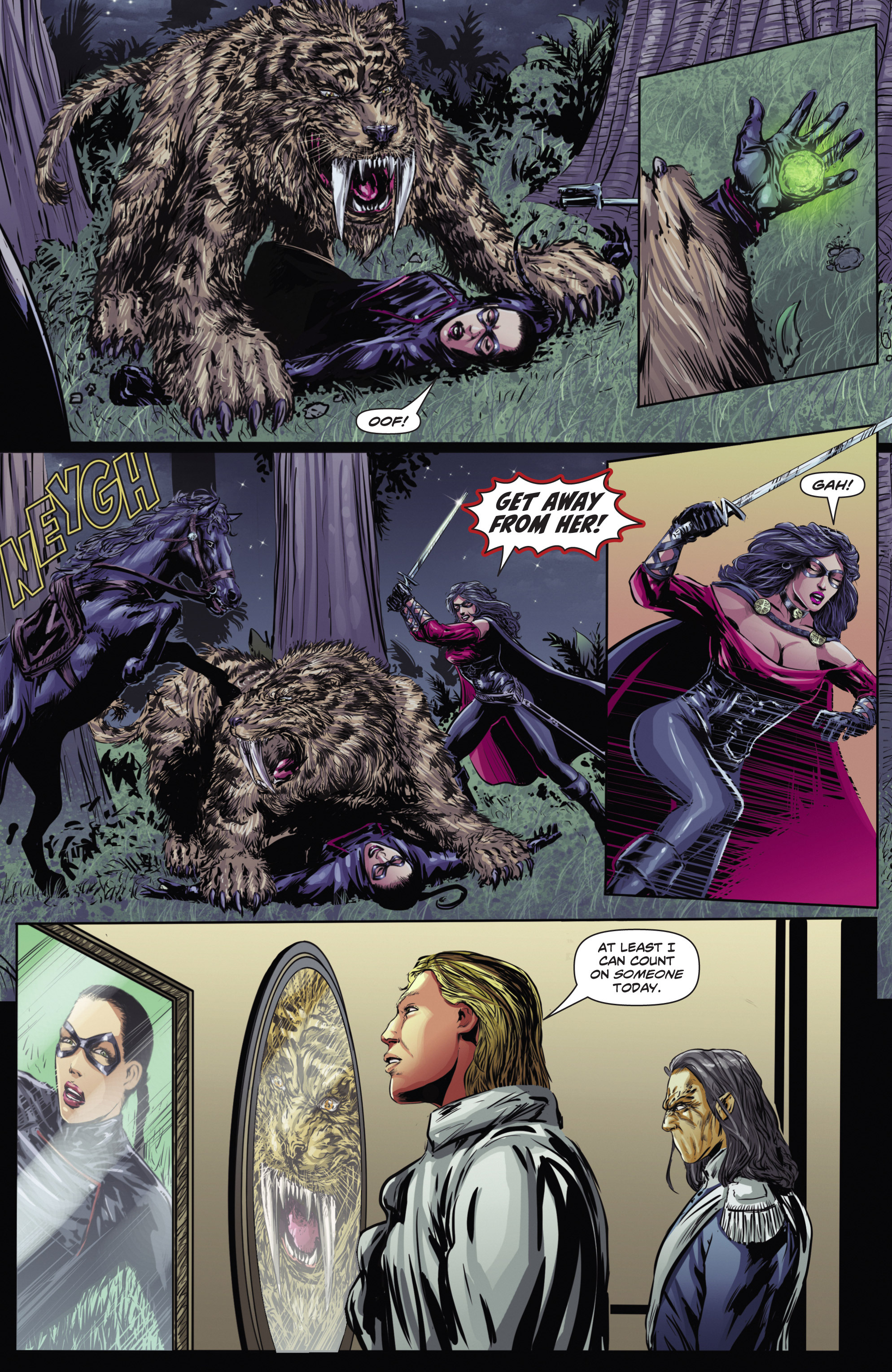 Read online Swords of Sorrow: Black Sparrow & Lady Zorro Special comic -  Issue # Full - 19