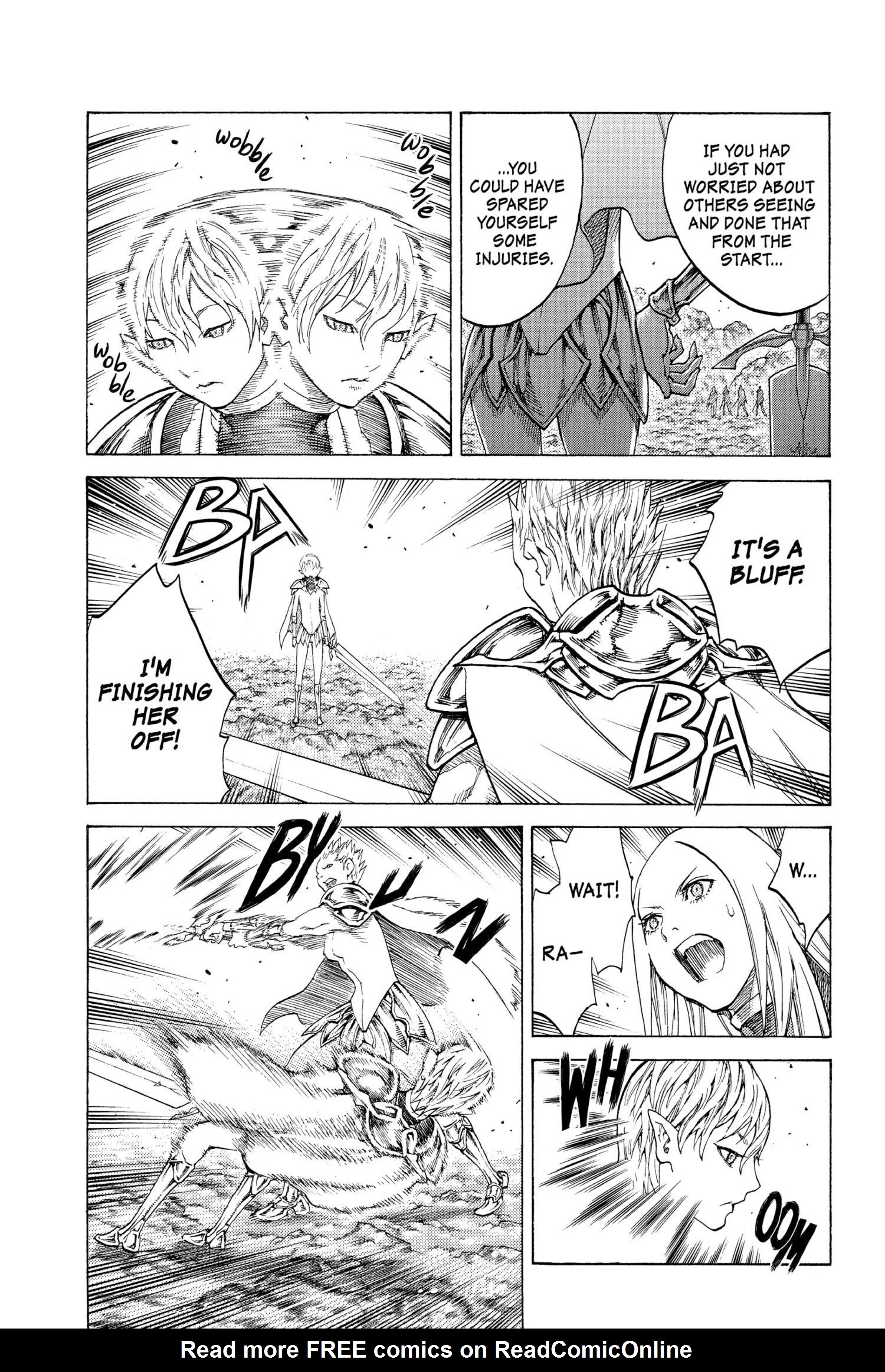 Read online Claymore comic -  Issue #21 - 118