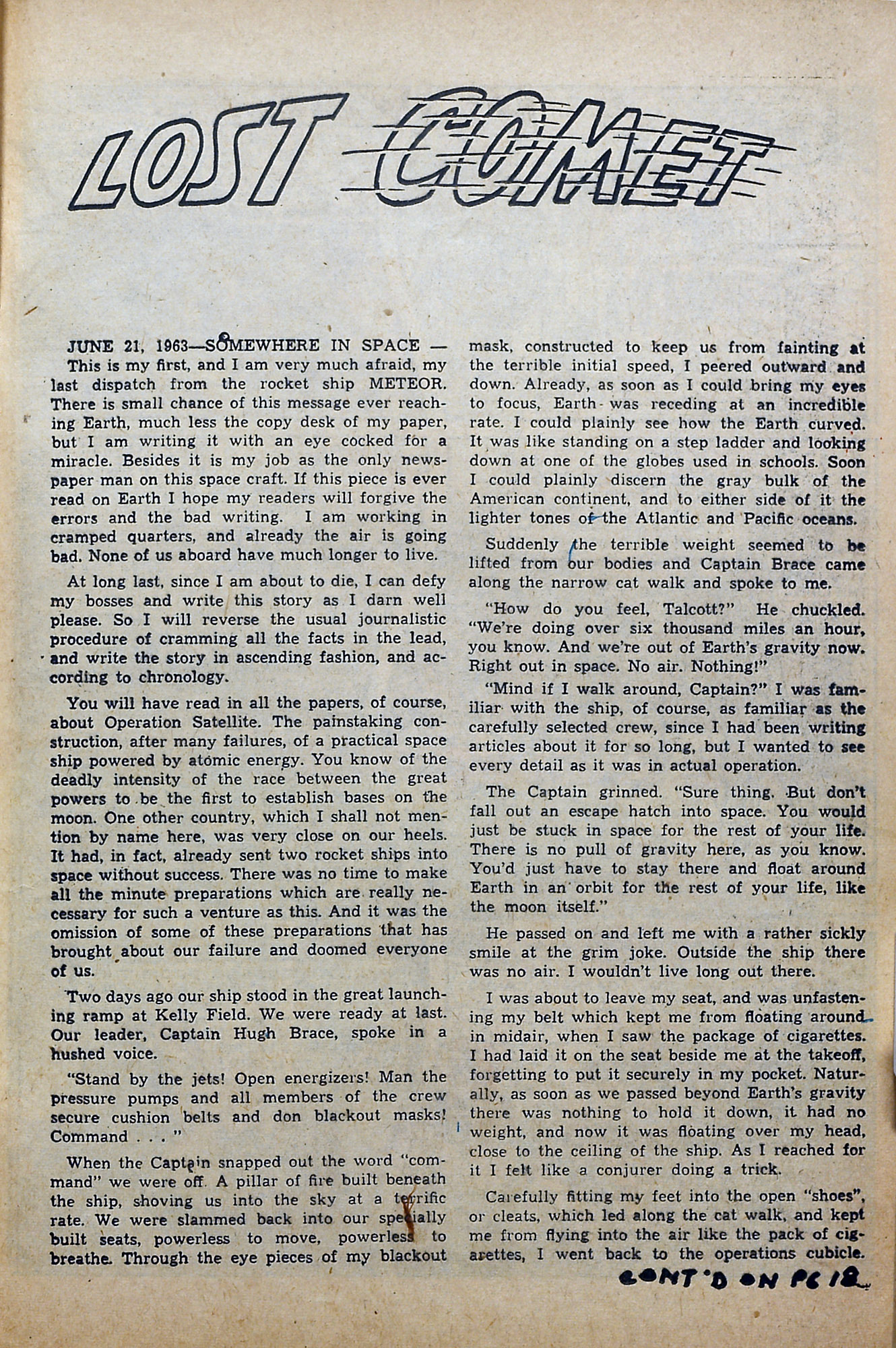 Read online Strange Journey comic -  Issue #3 - 13
