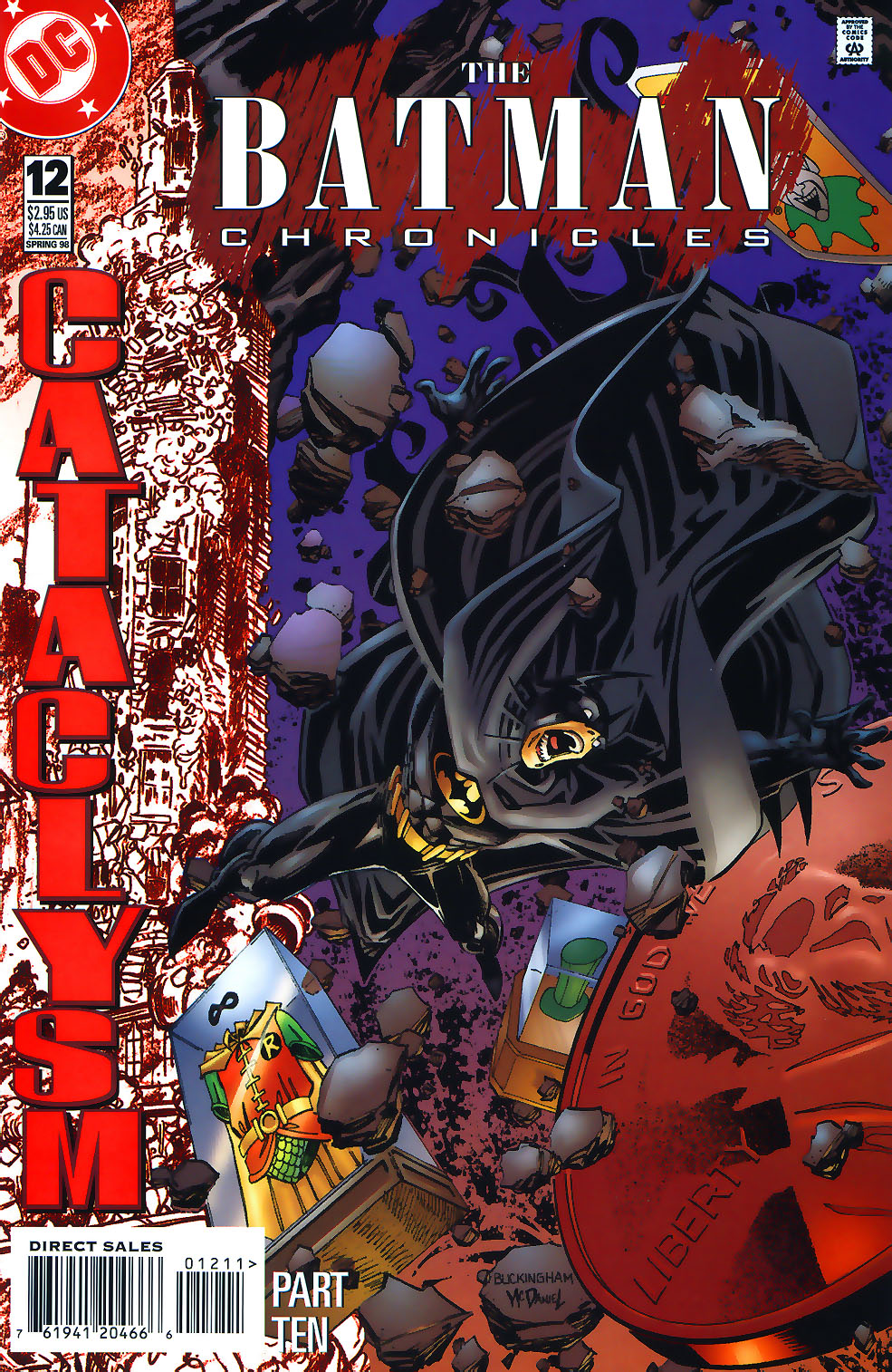Read online Batman: Cataclysm comic -  Issue #11 - 1
