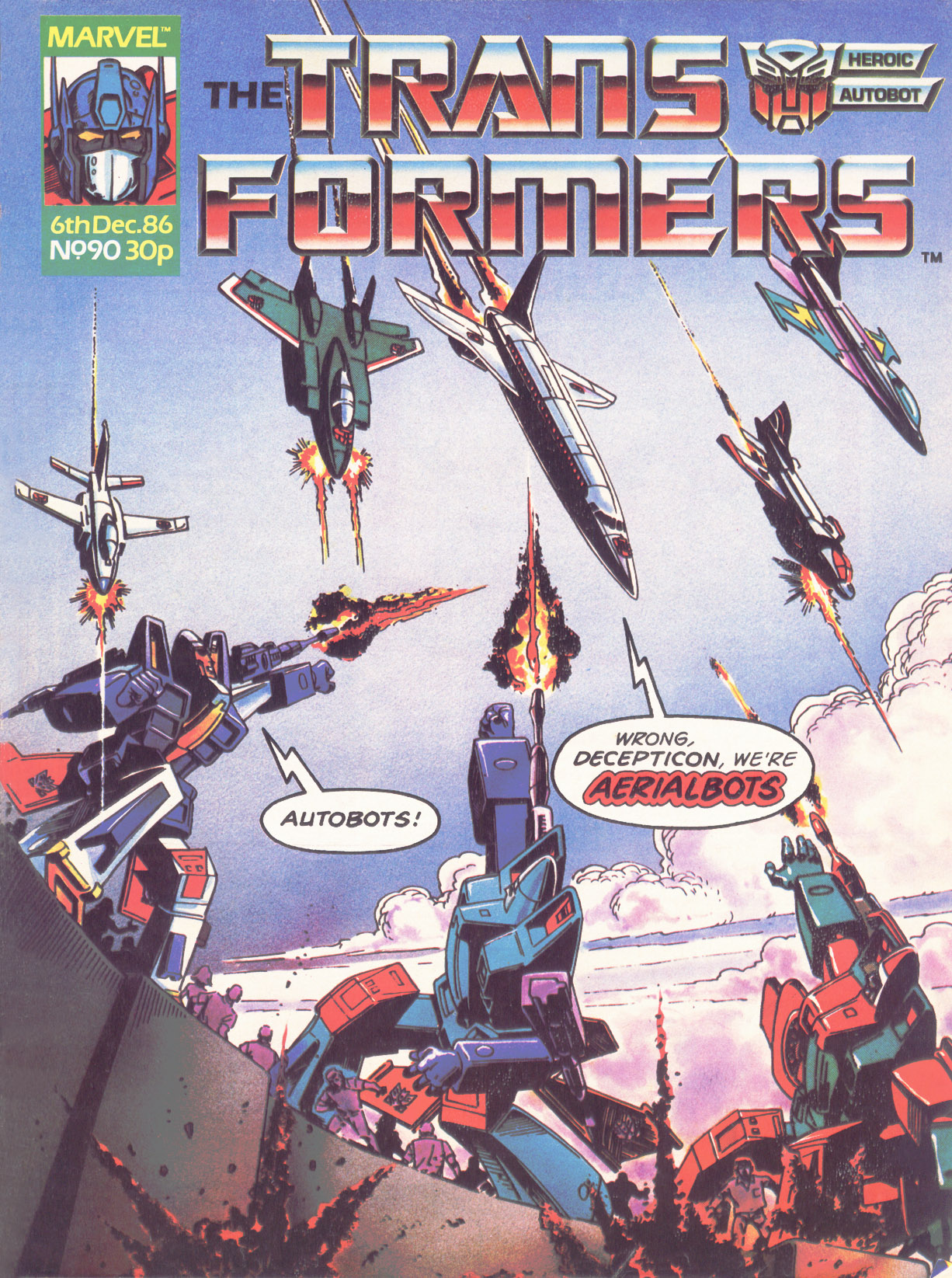 Read online The Transformers (UK) comic -  Issue #90 - 1