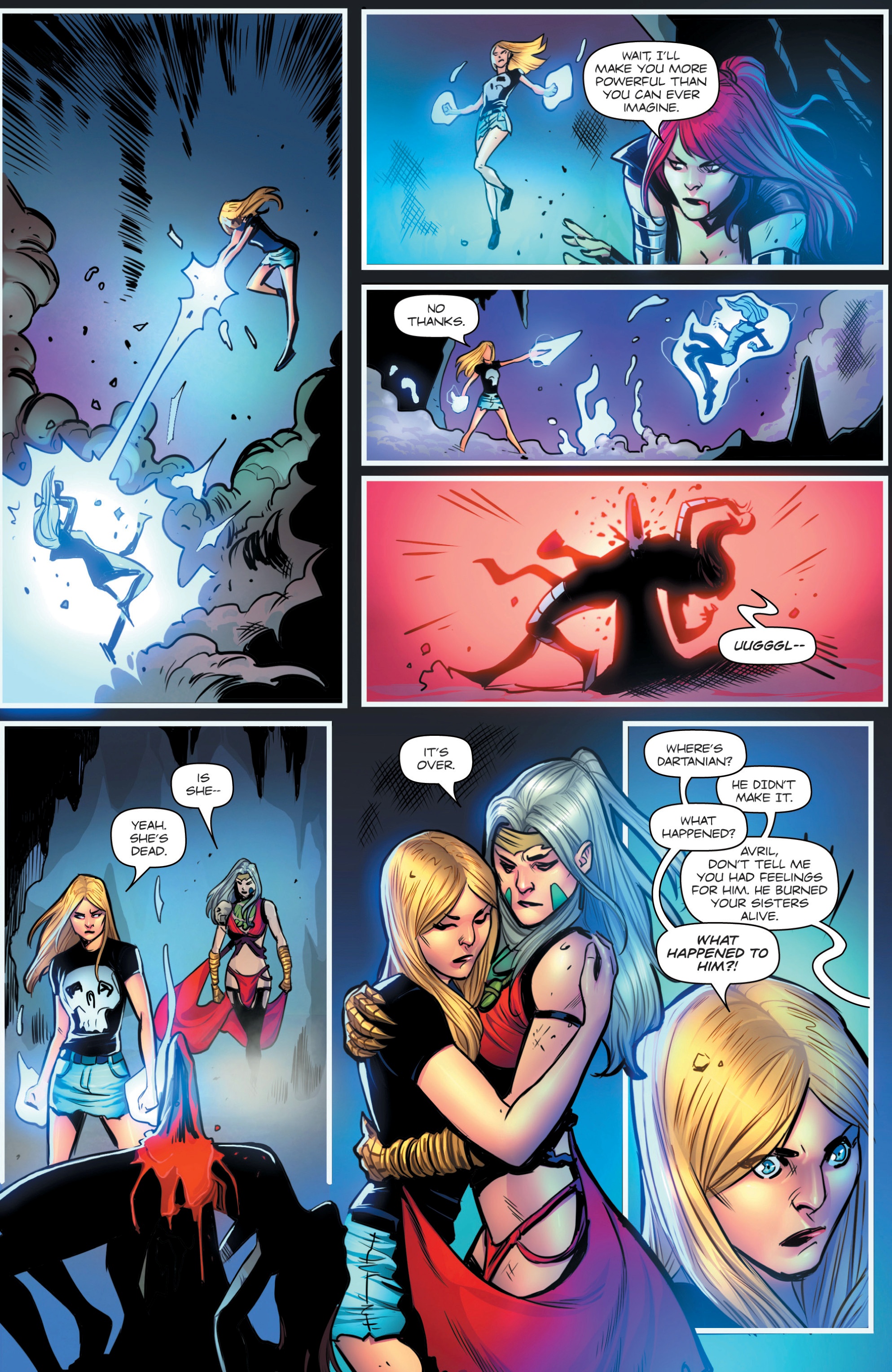 Read online Grimm Fairy Tales presents Coven comic -  Issue #5 - 21