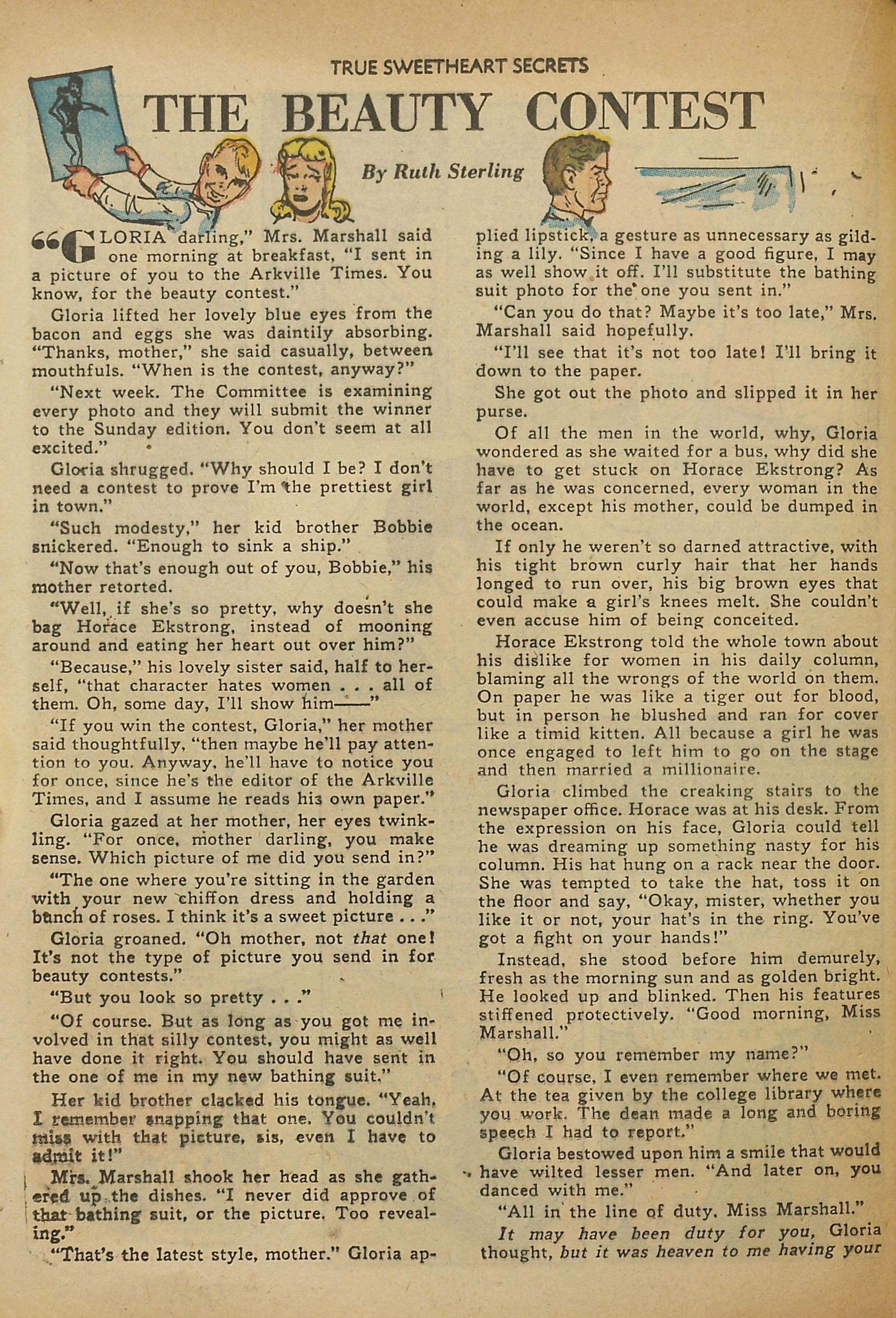 Read online True Sweetheart Secrets comic -  Issue #9 - 24