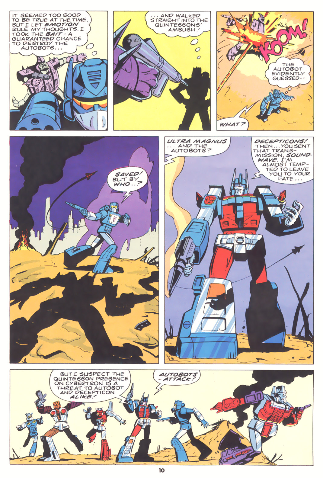 Read online The Transformers (UK) comic -  Issue #186 - 9