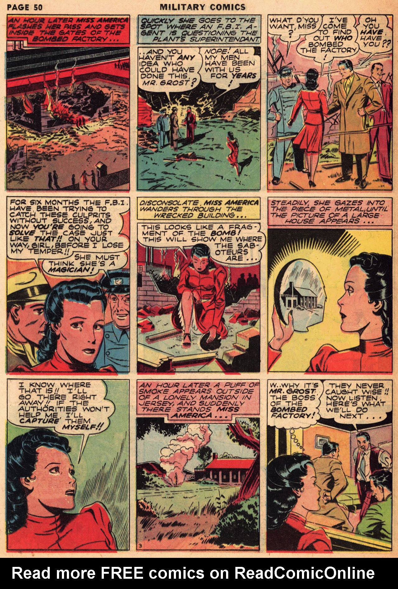 Read online Military Comics comic -  Issue #1 - 52
