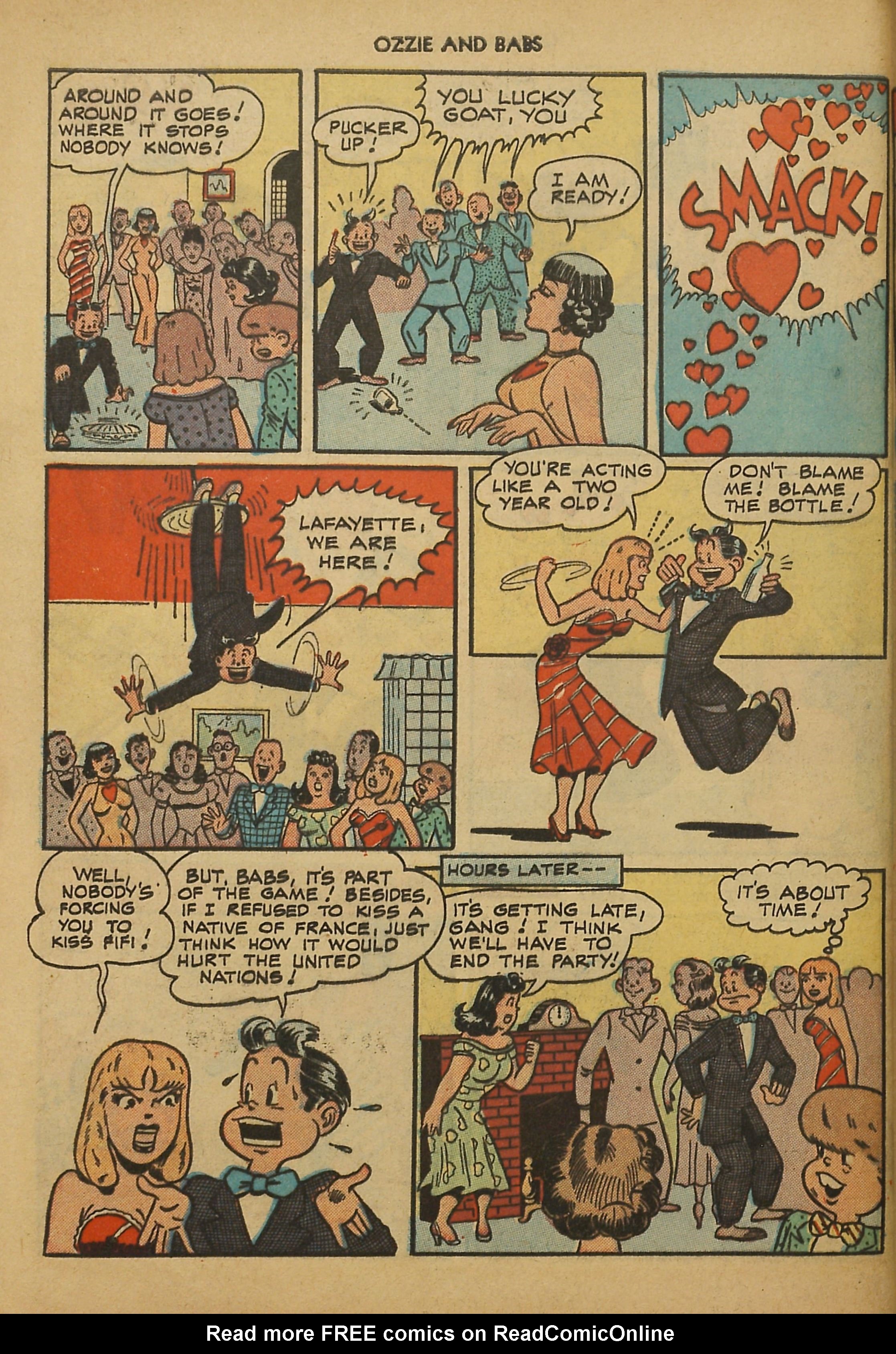 Read online Ozzie And Babs comic -  Issue #6 - 44