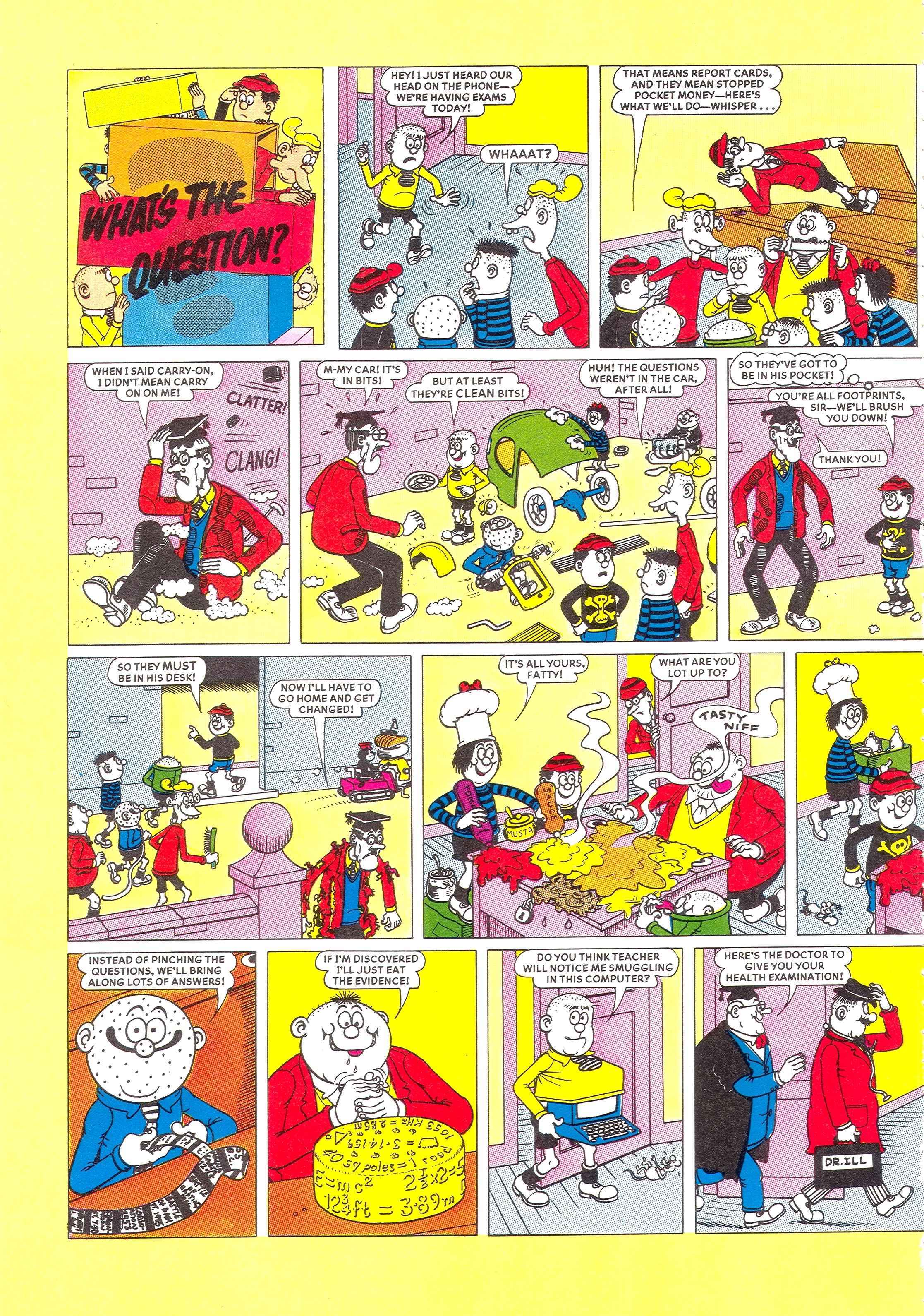 Read online Bash Street Kids comic -  Issue #1993 - 36