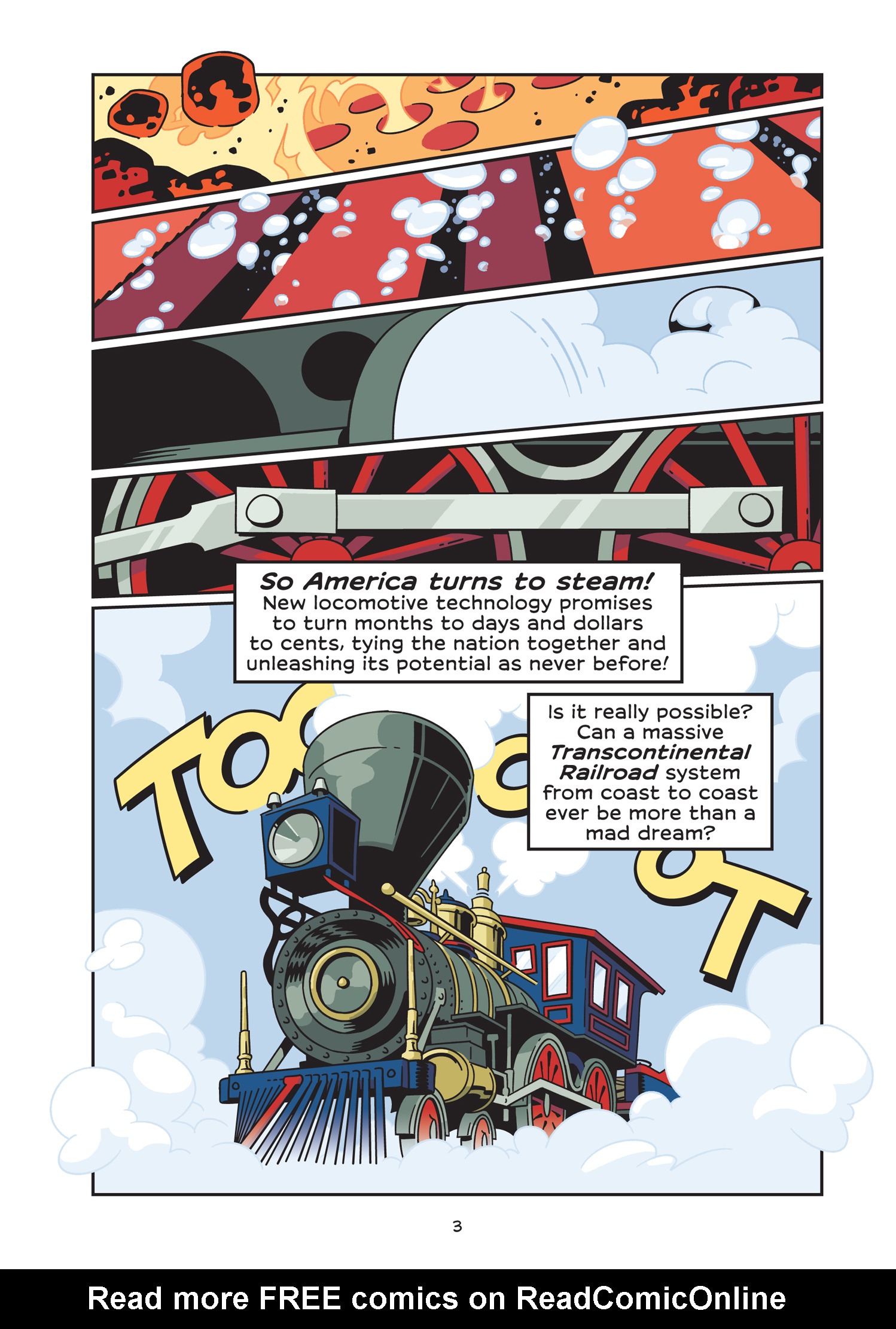 Read online History Comics comic -  Issue # The Transcontinental Railroad - 12