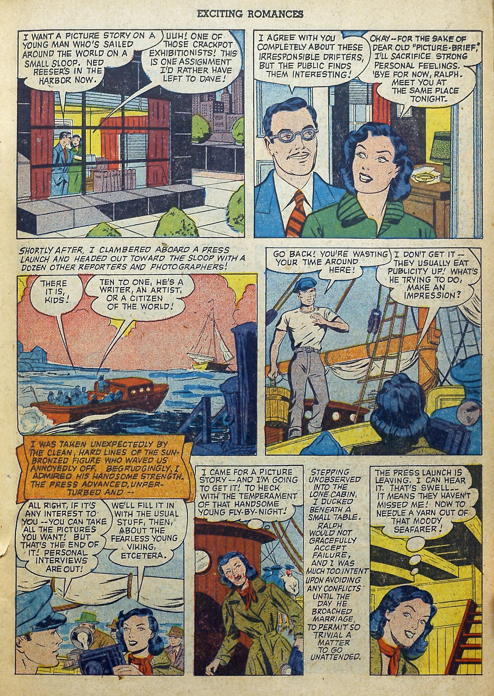 Read online Exciting Romances comic -  Issue #4 - 15