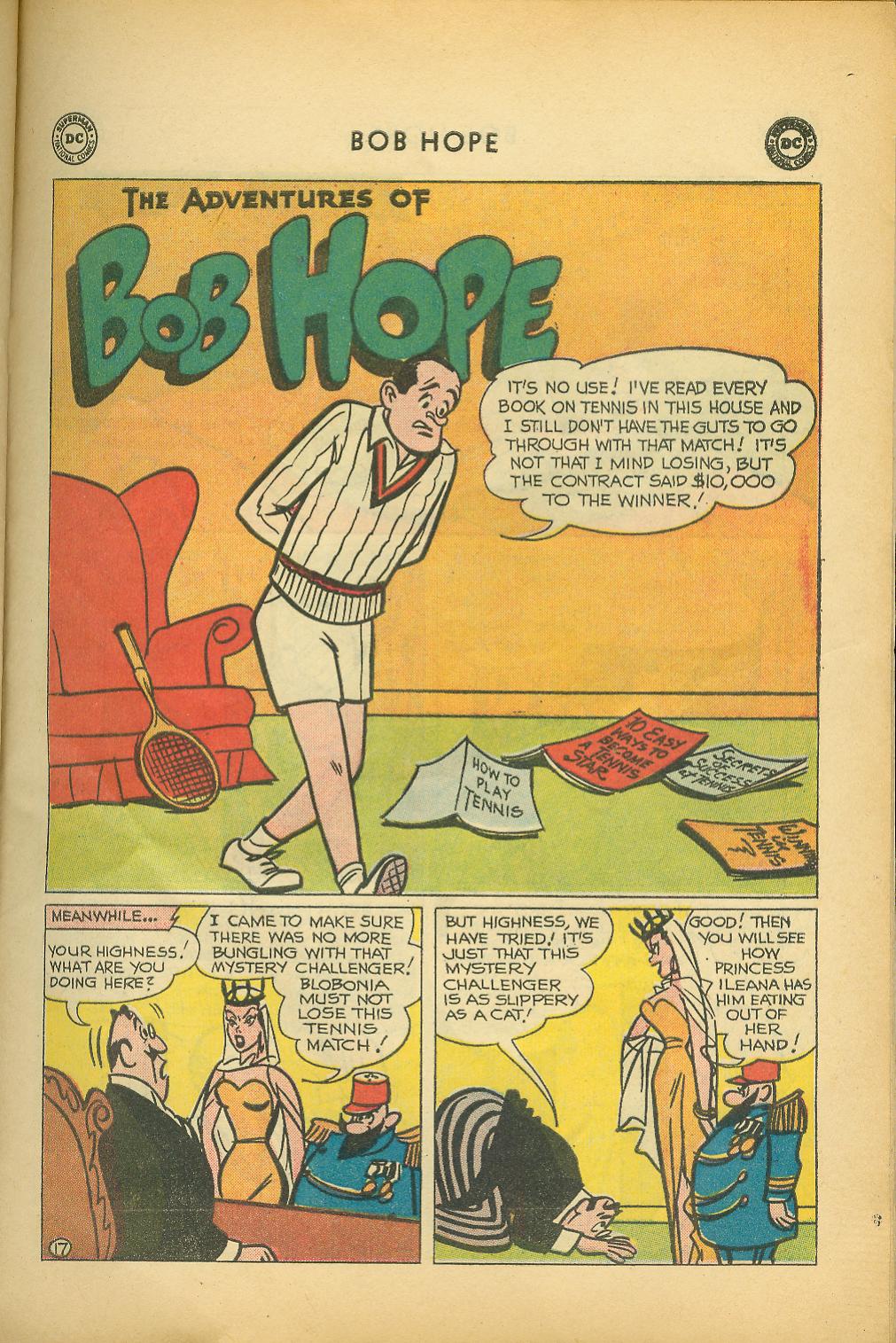 Read online The Adventures of Bob Hope comic -  Issue #56 - 23