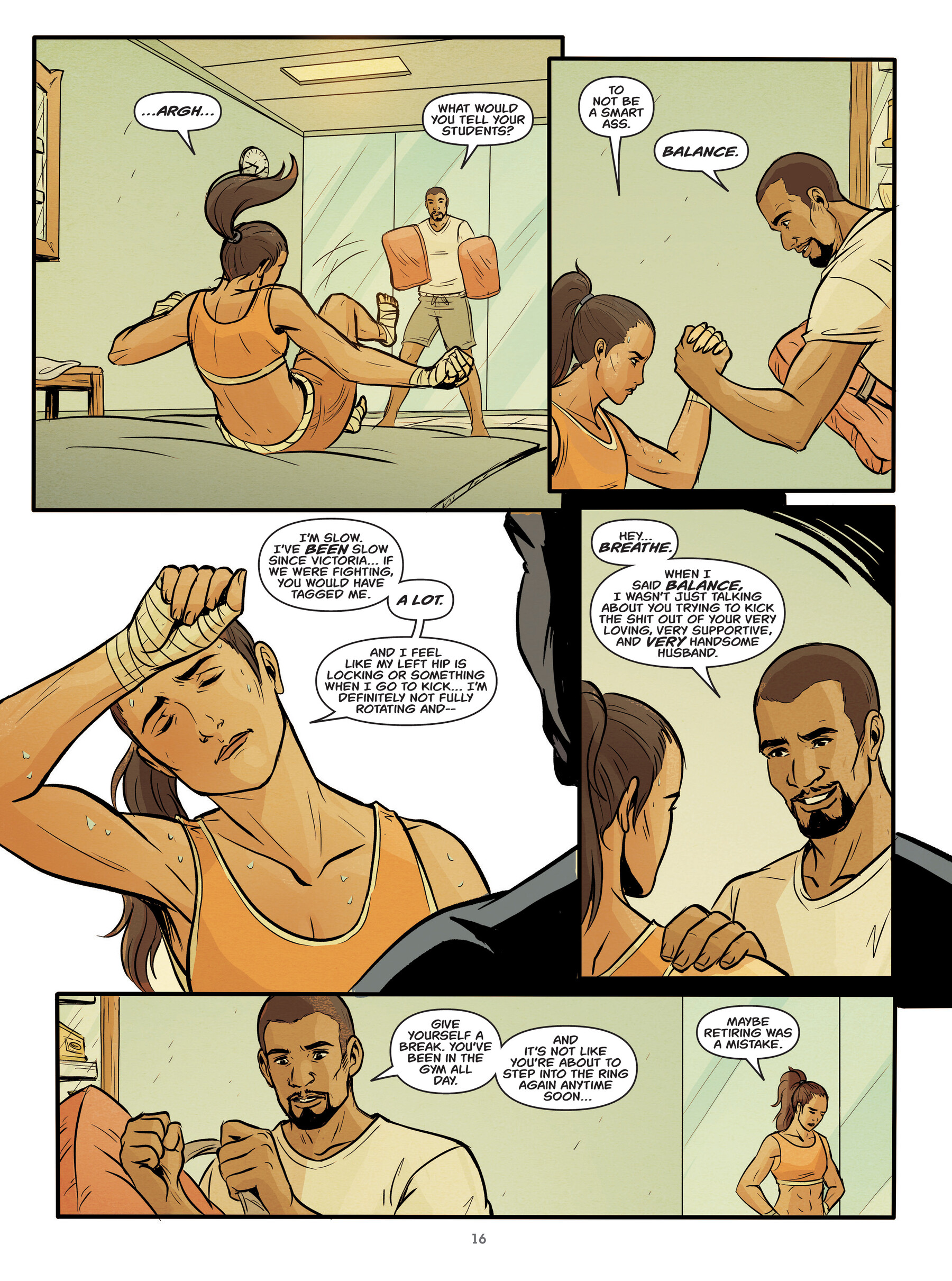 Read online Eight Limbs comic -  Issue # TPB - 16