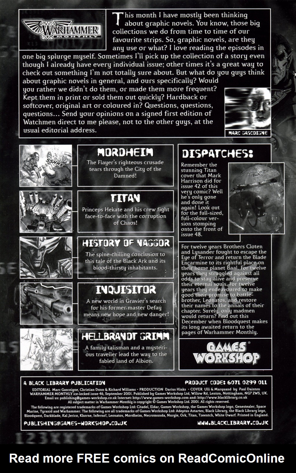 Read online Warhammer Monthly comic -  Issue #46 - 2