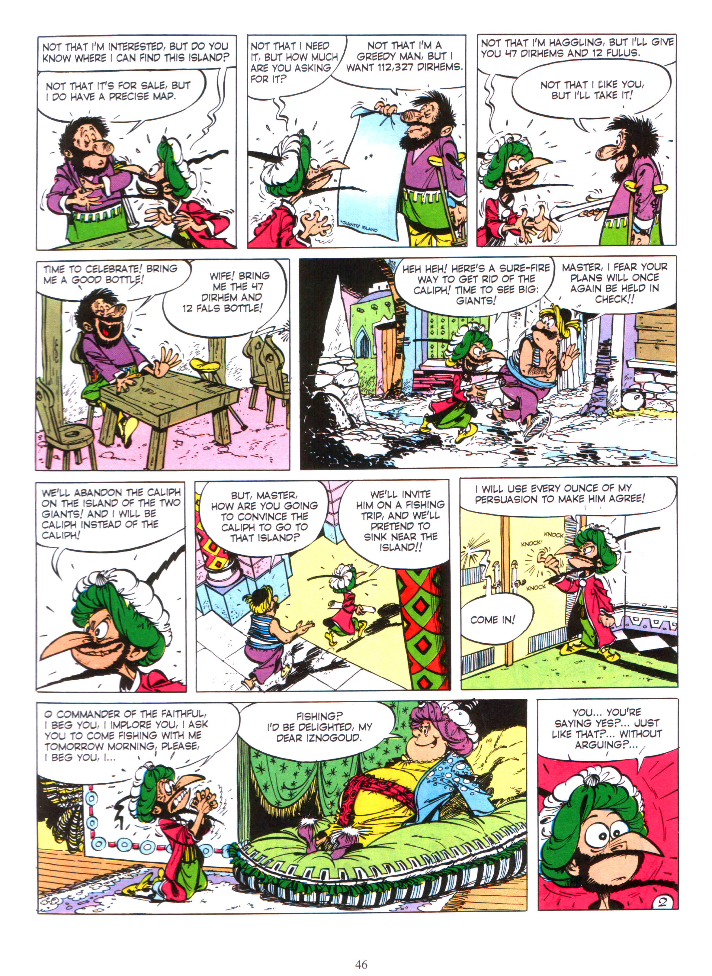 Read online Iznogoud comic -  Issue #9 - 45