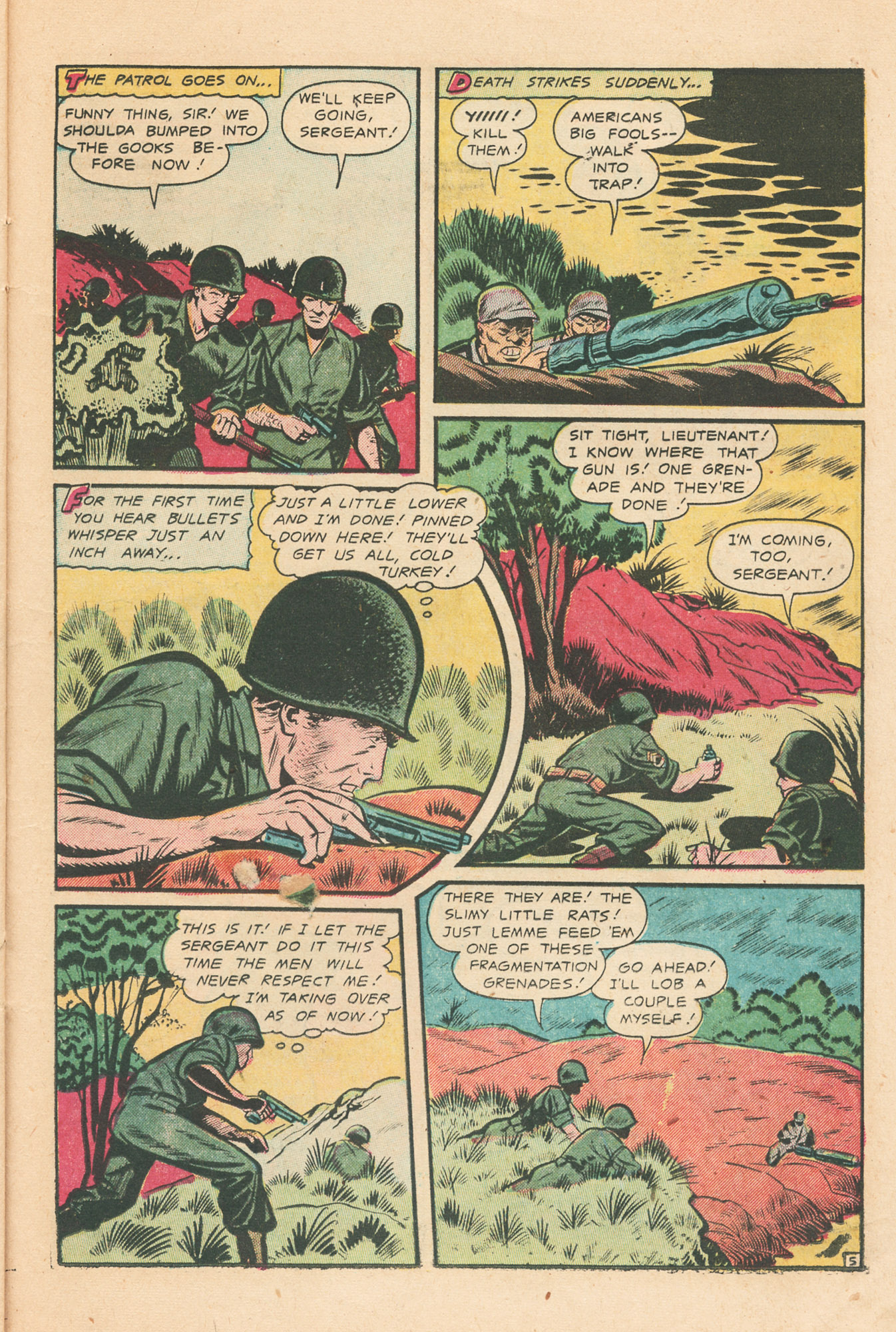 Read online War Stories (1952) comic -  Issue #4 - 24