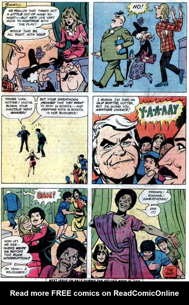 Read online Welcome Back, Kotter comic -  Issue #5 - 18
