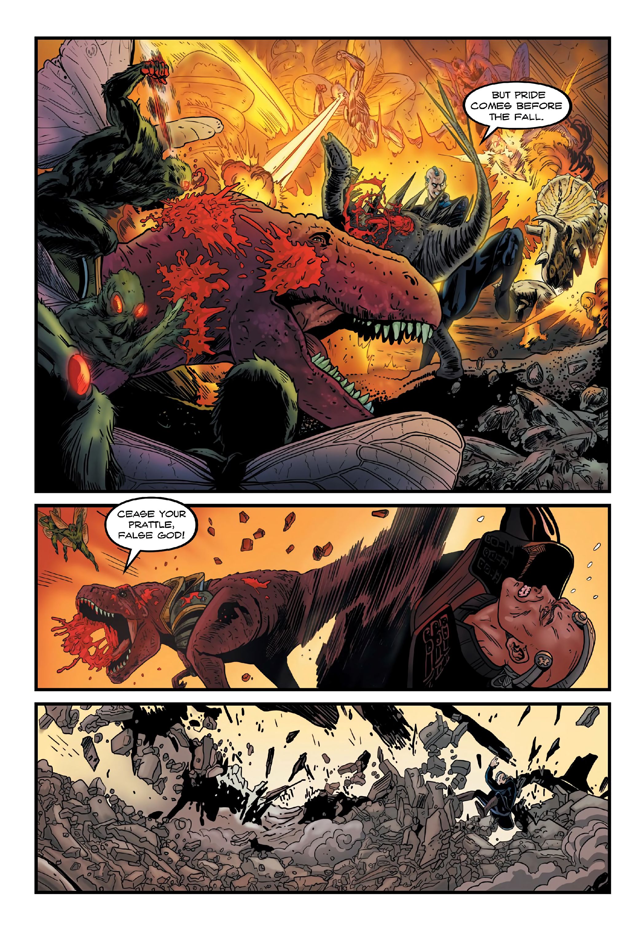 Read online Dinosaur Warrior comic -  Issue # TPB - 16
