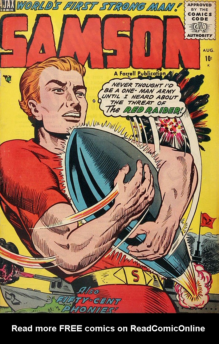 Read online Samson (1955) comic -  Issue #14 - 1