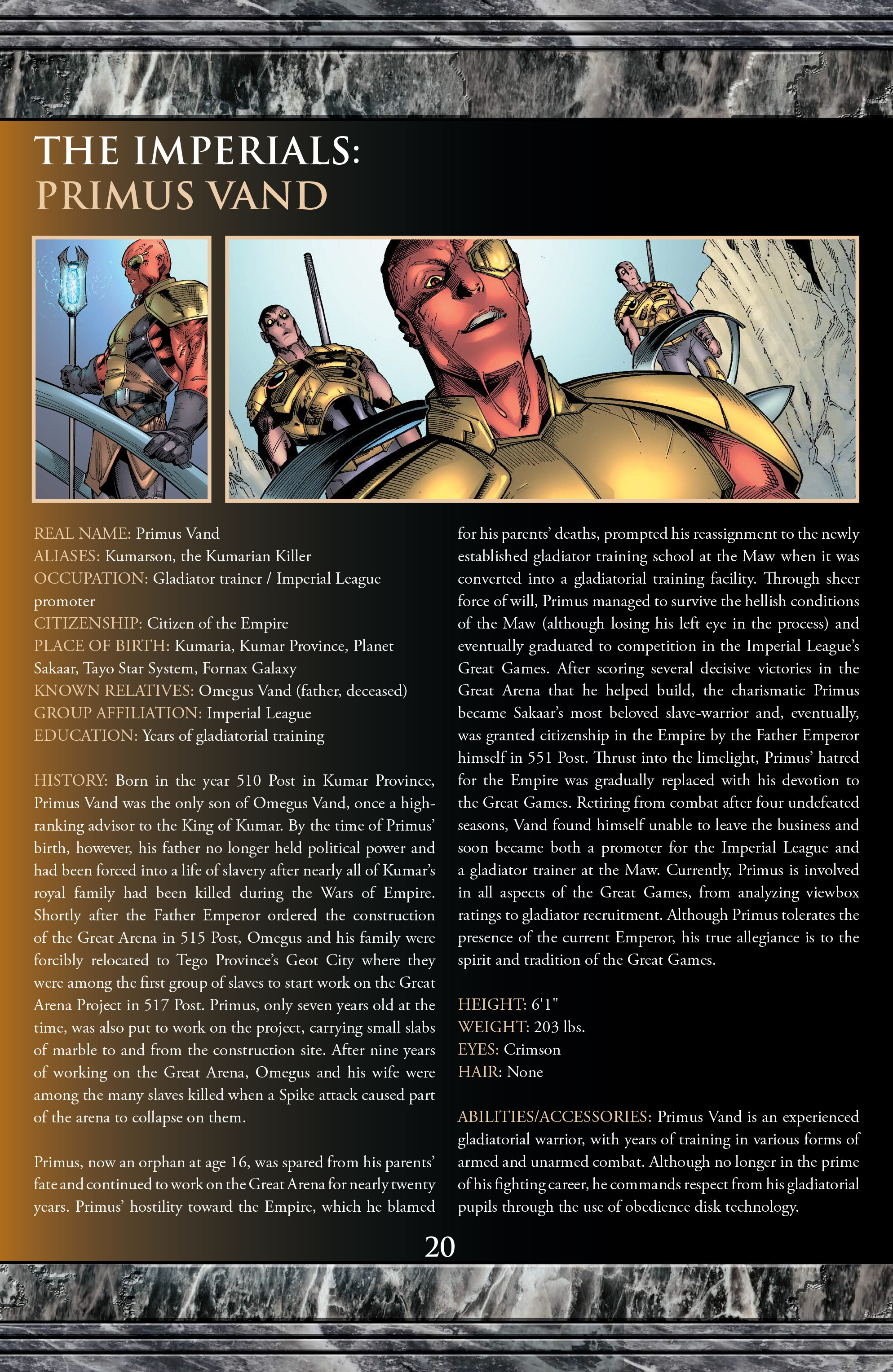 Read online Planet Hulk: Gladiator Guidebook comic -  Issue # Full - 20