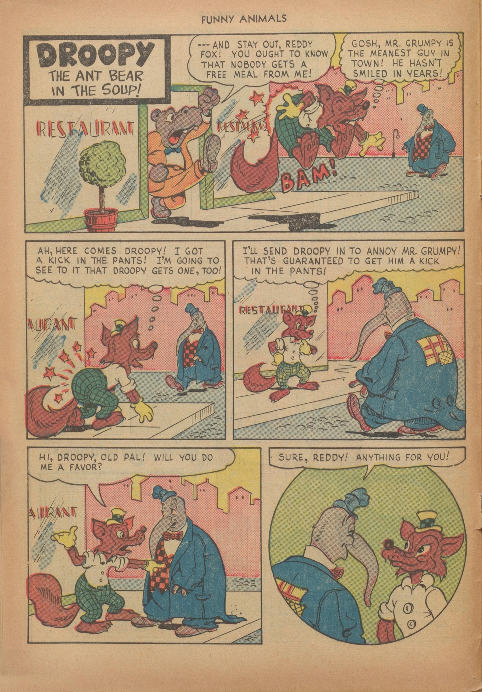 Read online Fawcett's Funny Animals comic -  Issue #66 - 8