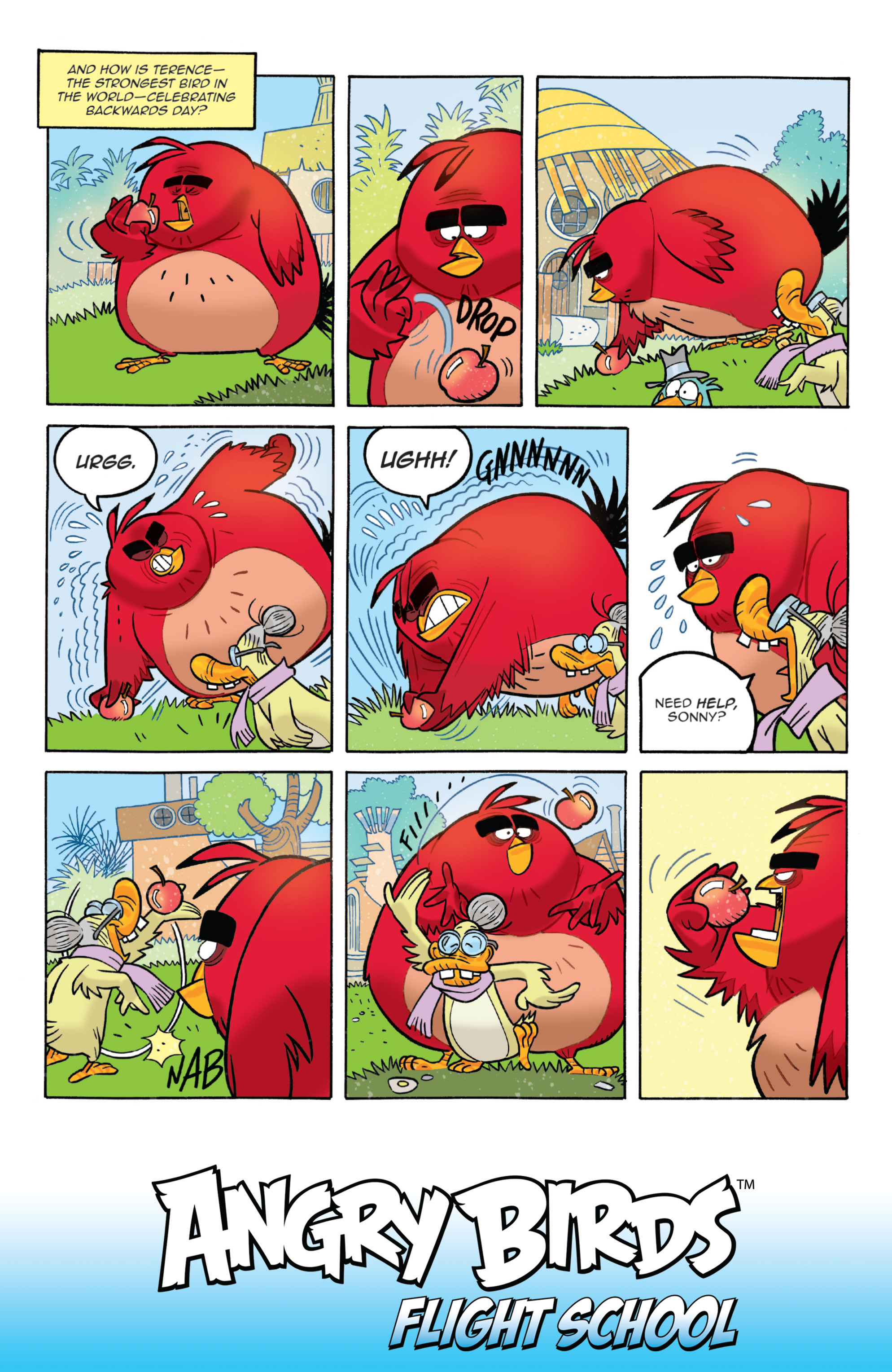 Read online Angry Birds: Flight School comic -  Issue #1 - 9