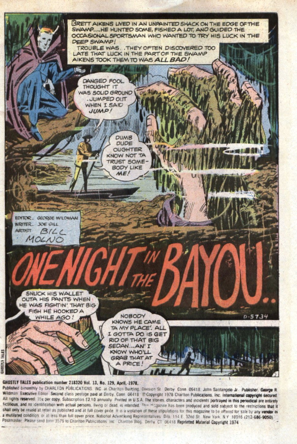 Read online Ghostly Tales comic -  Issue #129 - 3