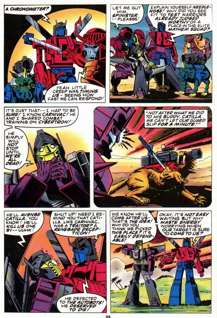 Read online The Transformers Annual comic -  Issue #1991 - 42