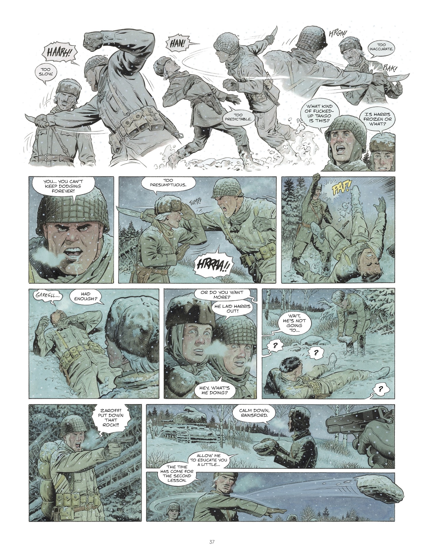 Read online Zaroff comic -  Issue # TPB 2 - 38