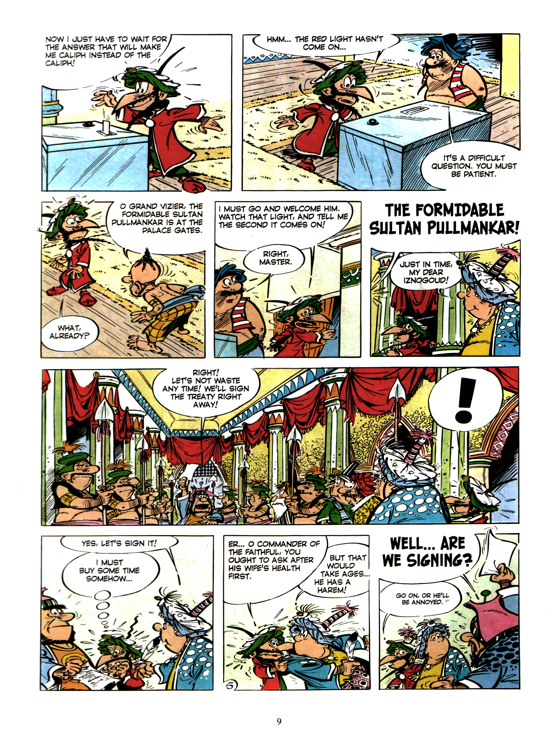 Read online Iznogoud comic -  Issue #4 - 7