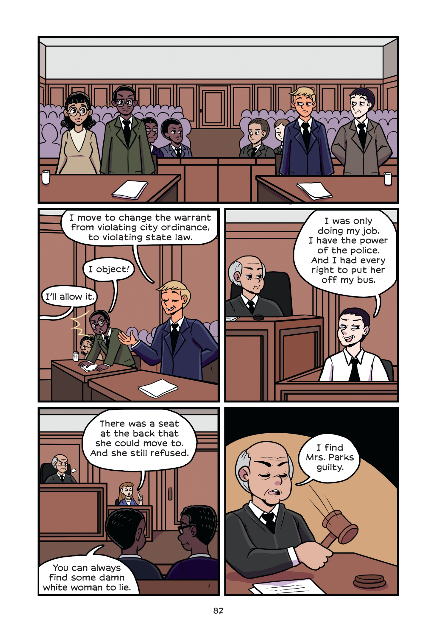 Read online History Comics comic -  Issue # Rosa Parks & Claudette Colvin - Civil Rights Heroes - 87