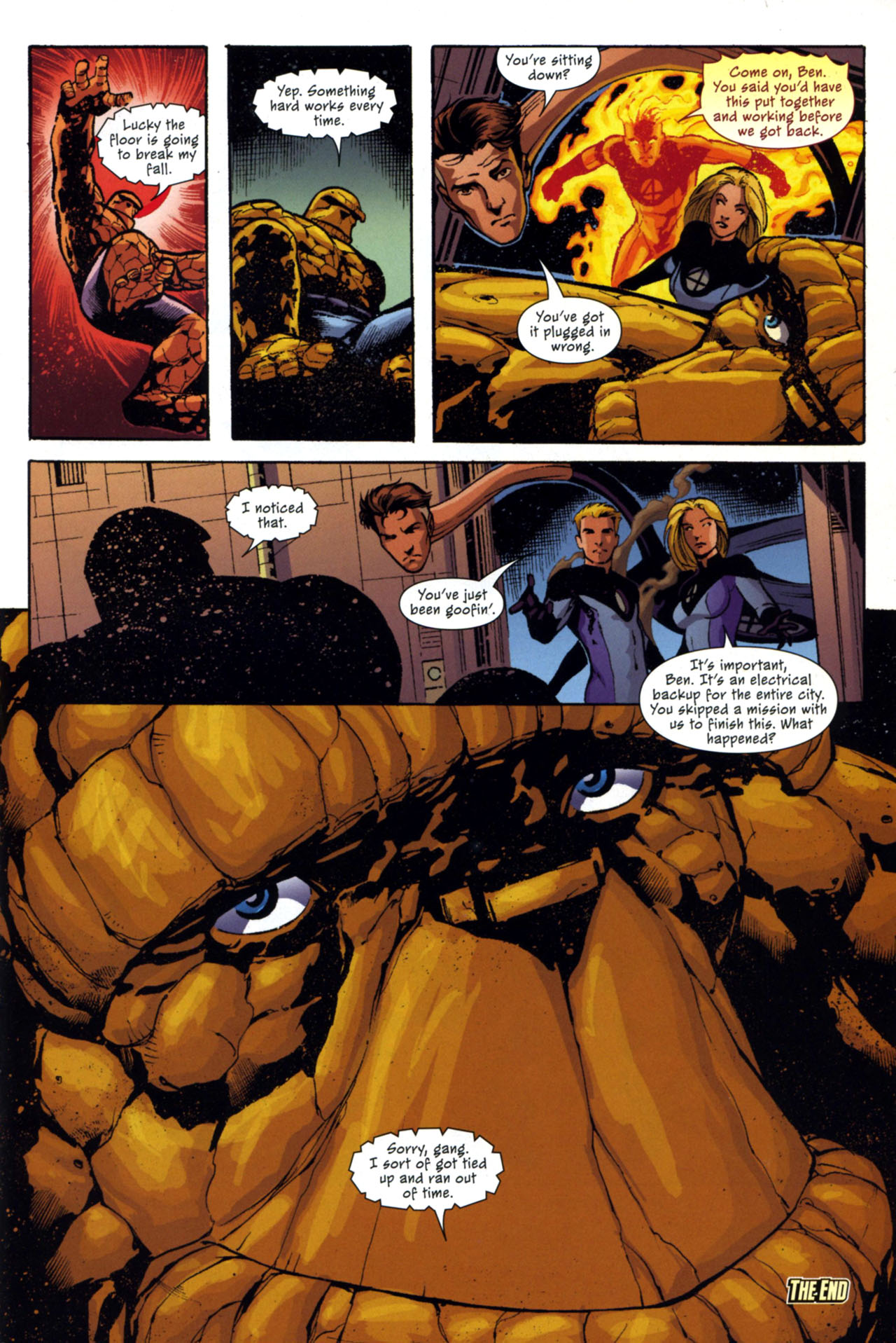 Read online Marvel Adventures Fantastic Four comic -  Issue #32 - 23