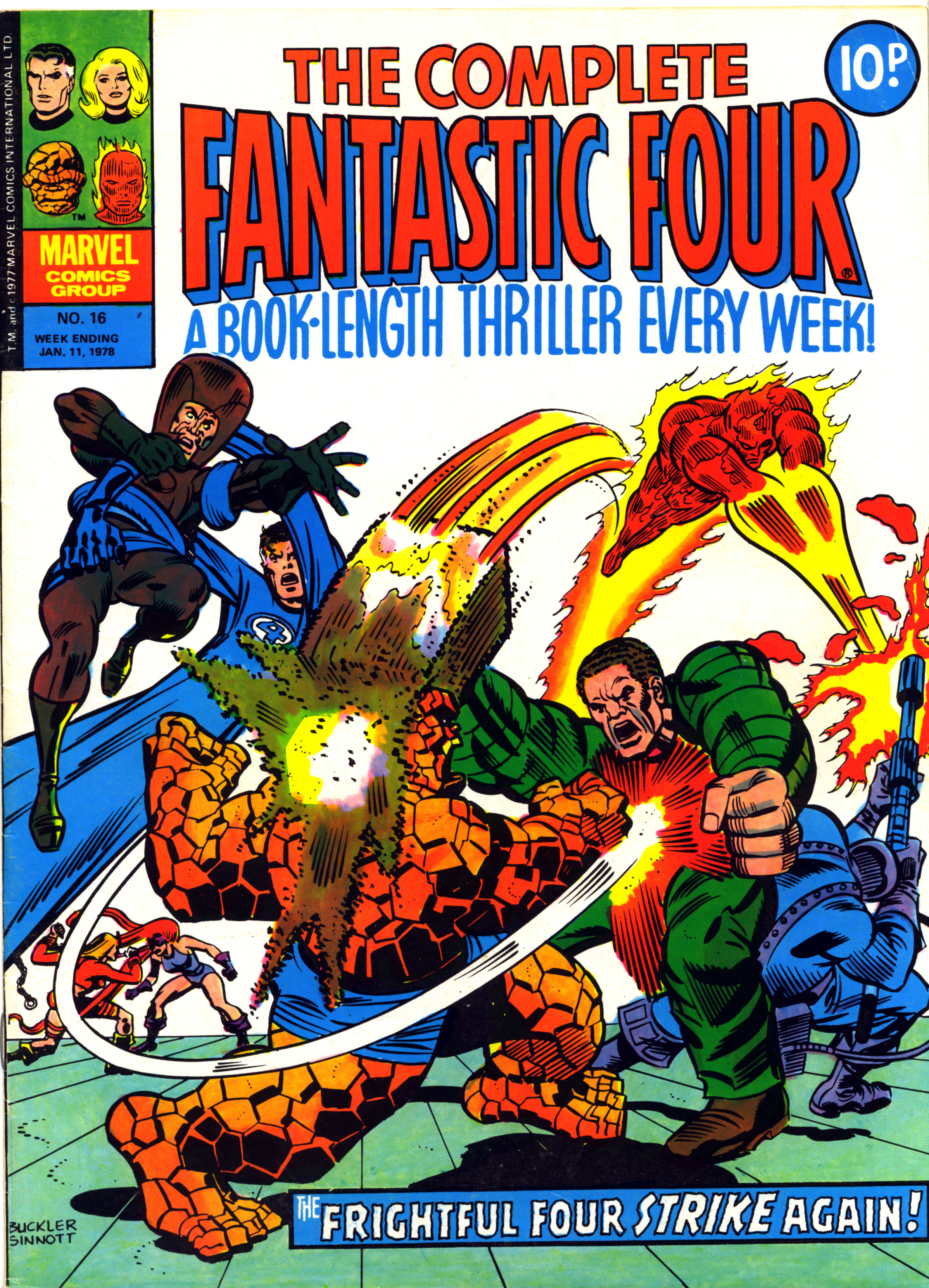 Read online Fantastic Four (1982) comic -  Issue #16 - 1