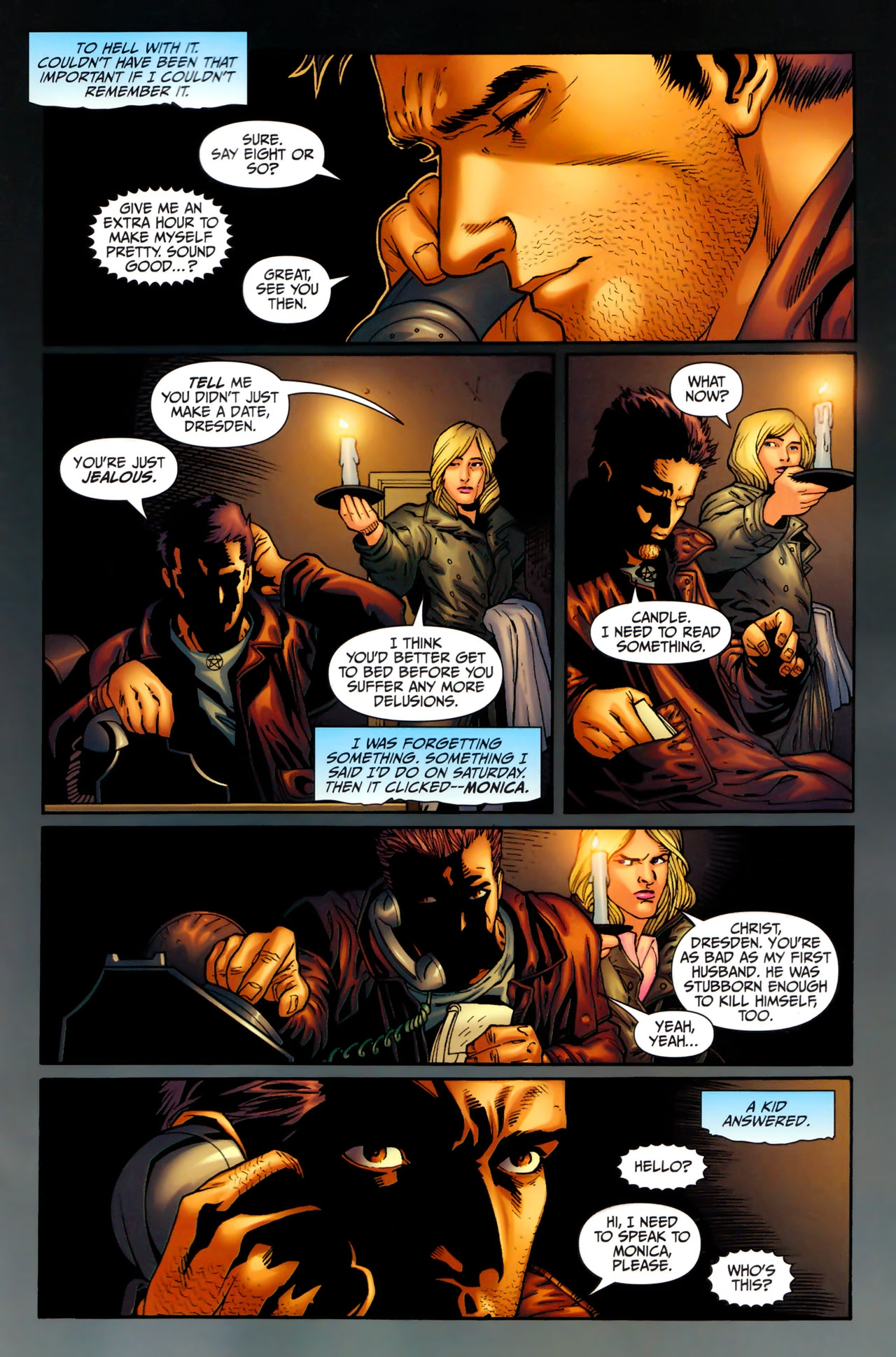 Read online Jim Butcher's The Dresden Files: Storm Front comic -  Issue #3 - 22