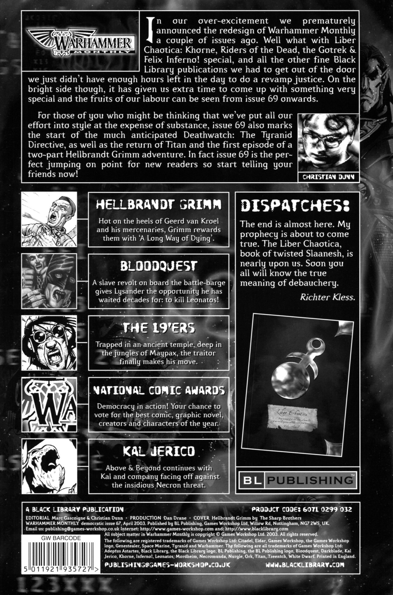 Read online Warhammer Monthly comic -  Issue #67 - 2