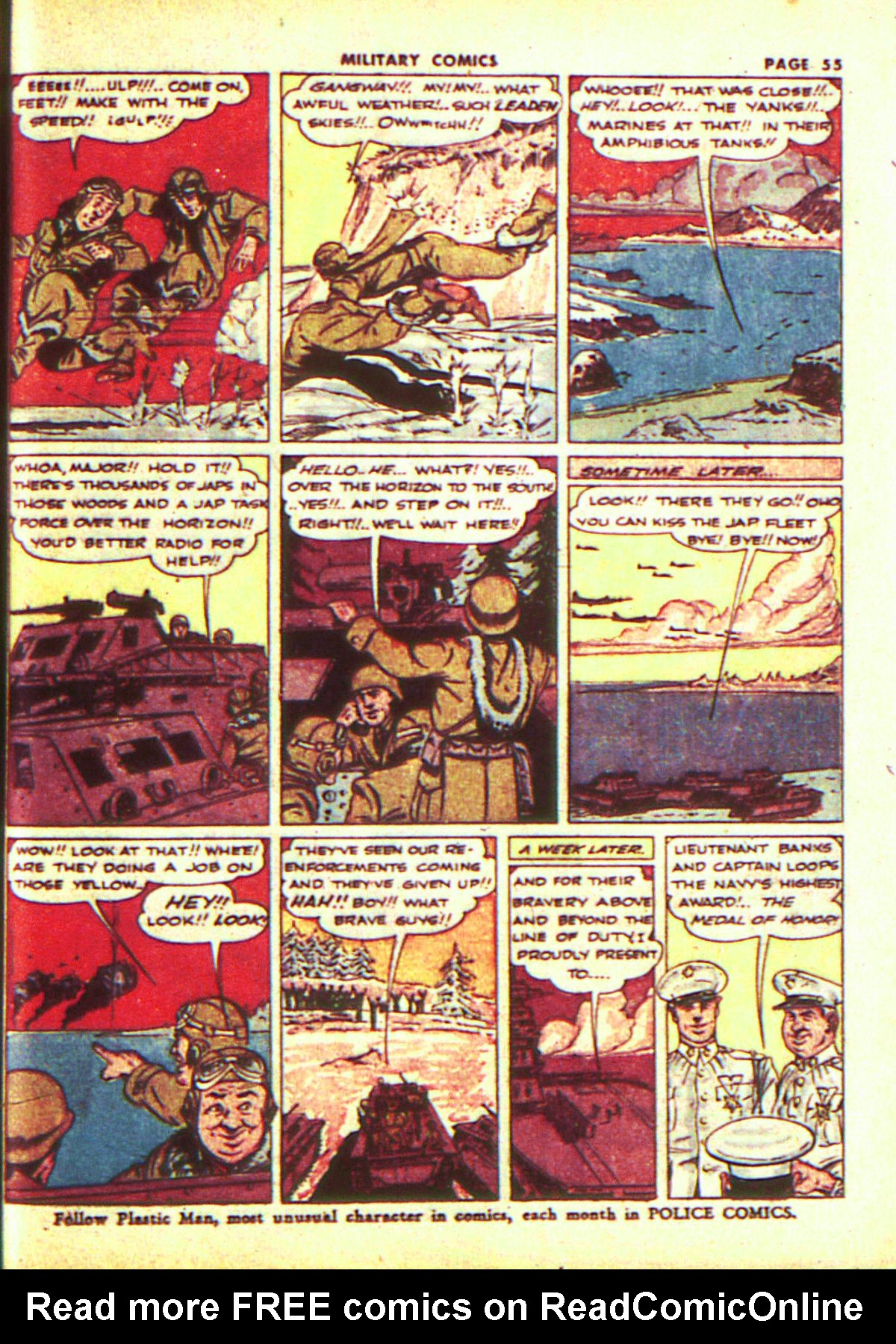 Read online Military Comics comic -  Issue #13 - 57