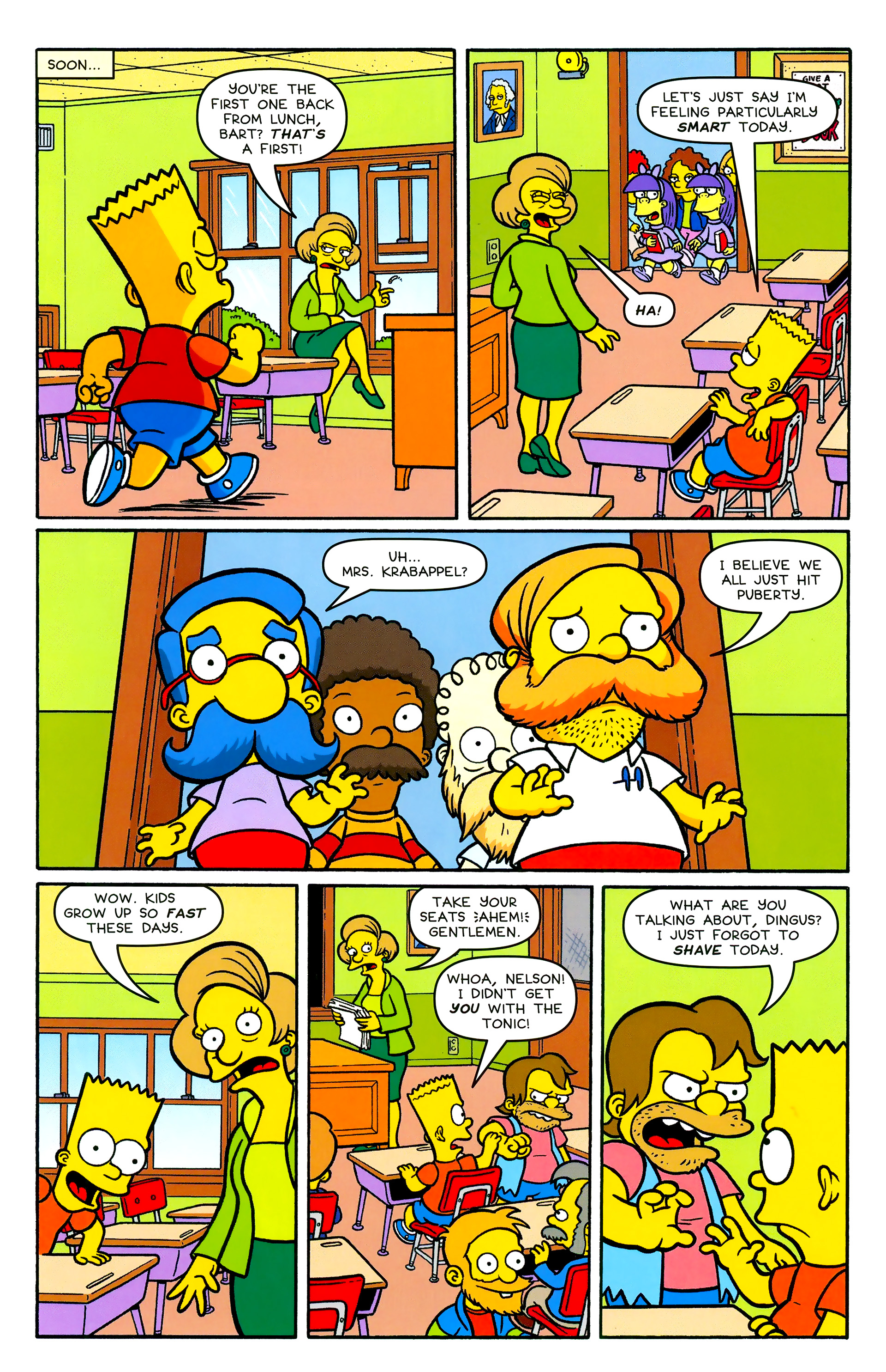 Read online Bongo Comics Free-For-All! comic -  Issue #2015 - 6