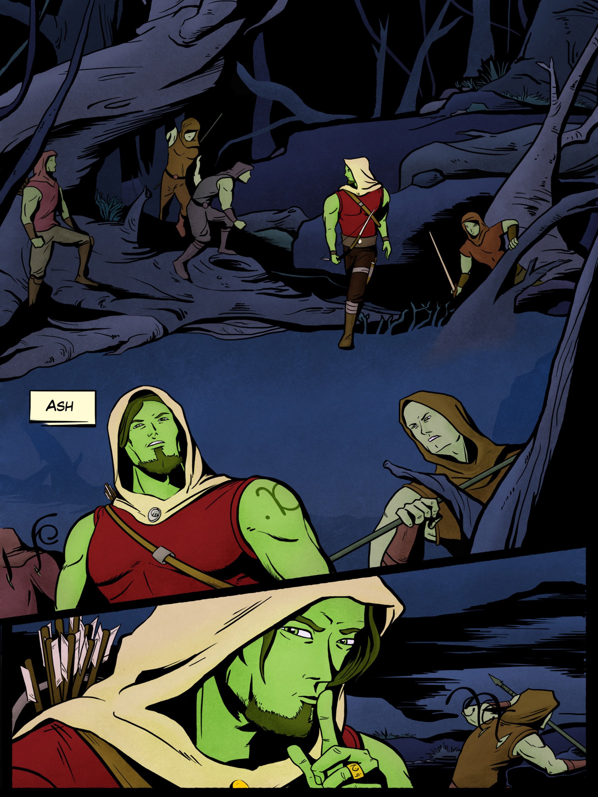 Read online Fallen Ash comic -  Issue #1 - 4