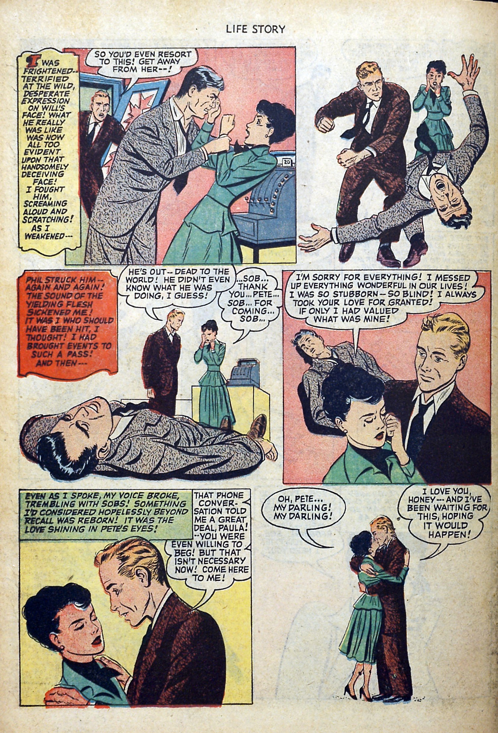 Read online Life Story comic -  Issue #37 - 34