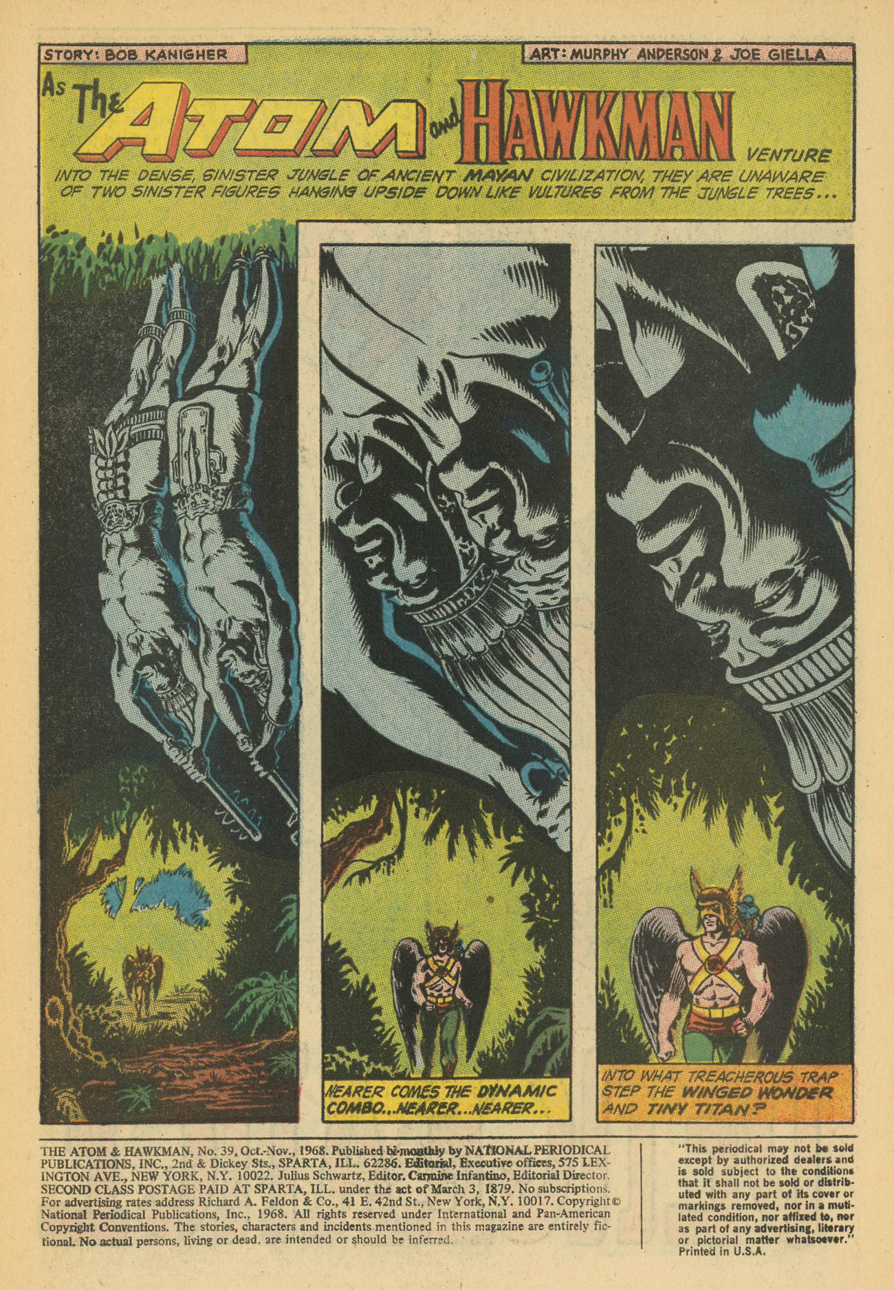 Read online The Atom and Hawkman comic -  Issue #39 - 3