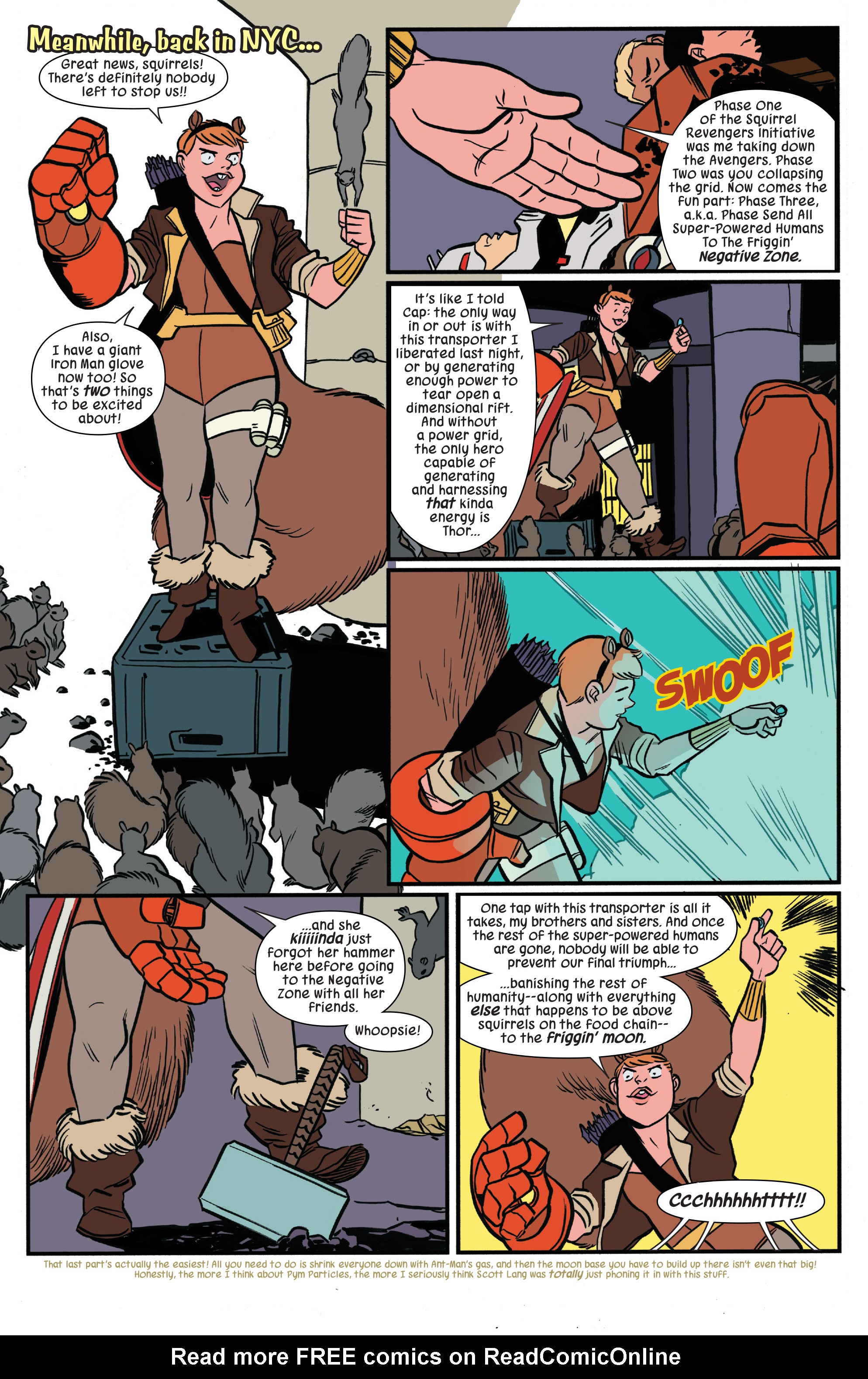 Read online The Unbeatable Squirrel Girl Beats Up the Marvel Universe comic -  Issue # TPB - 67