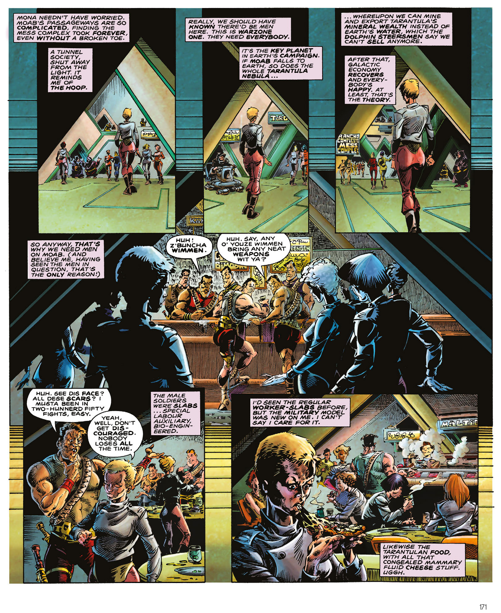 Read online The Ballad of Halo Jones: Full Colour Omnibus Edition comic -  Issue # TPB (Part 2) - 74